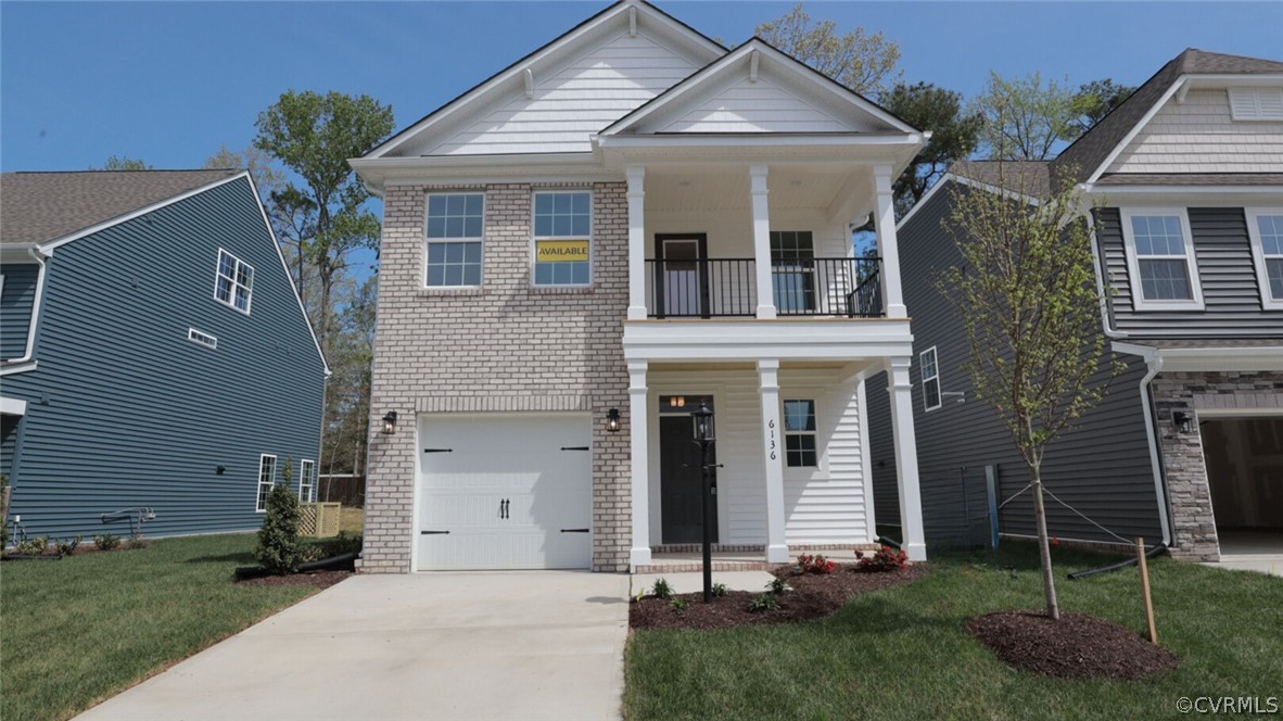 The Stonecrest is a two-story home with 3 bedrooms and 2.5 baths.