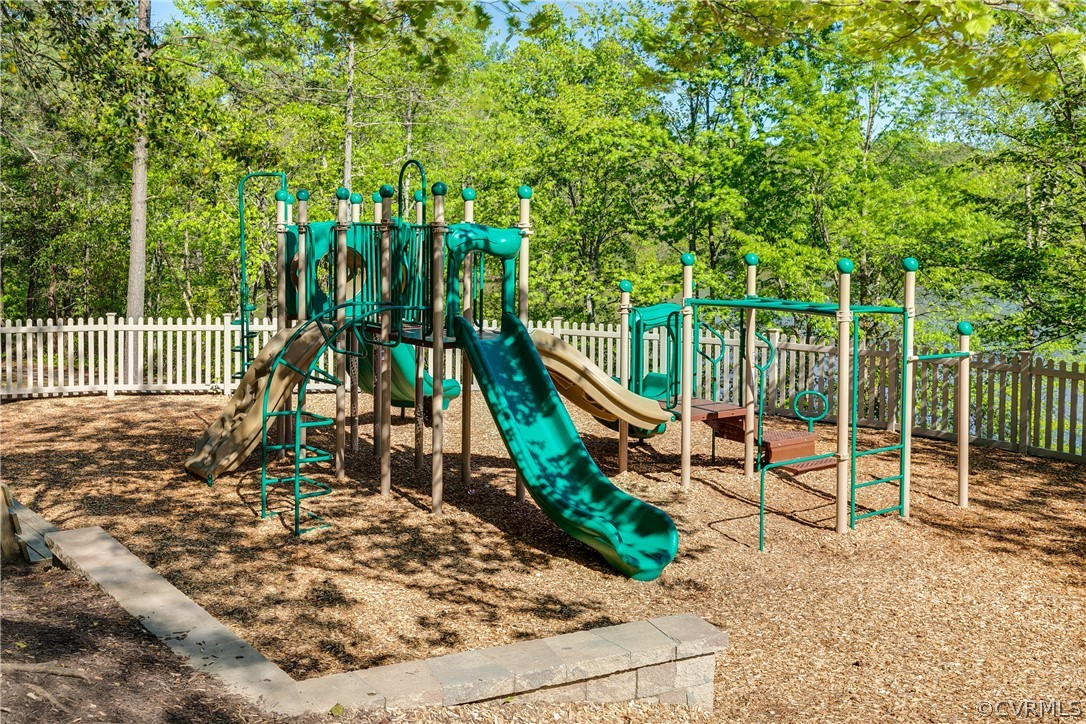 Multiple playgrounds dotted along Woodlake's community