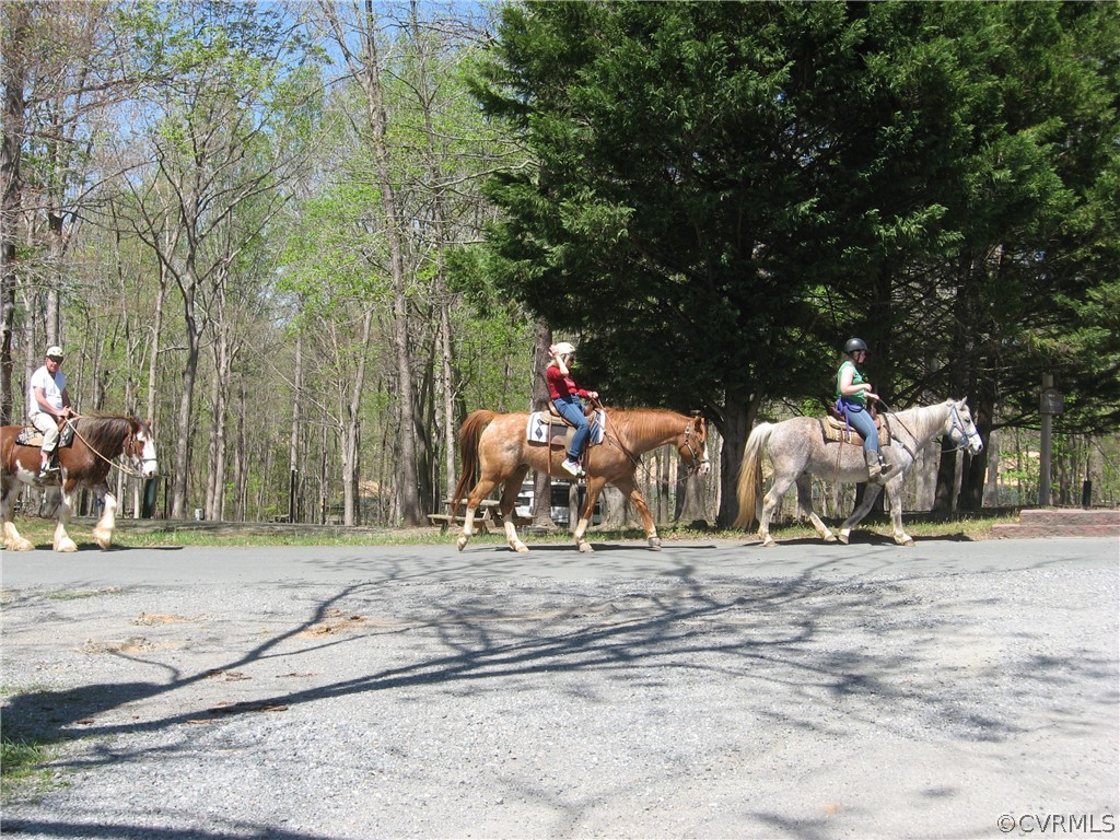 Horse trails in Shenandoah Crossing Resort