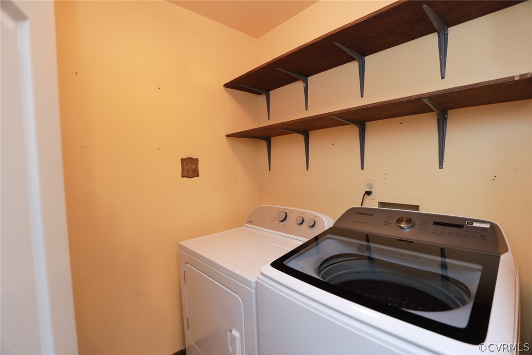 Separate Utility Room off of Kitchen