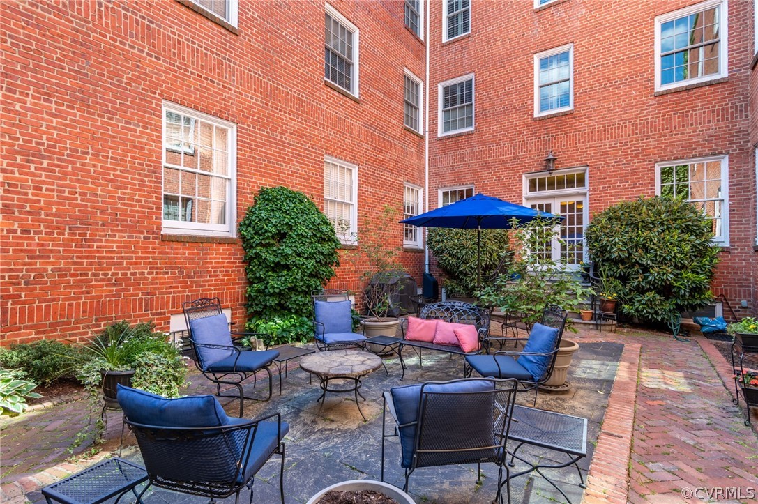 Charming courtyard for  relaxing or entertaining.