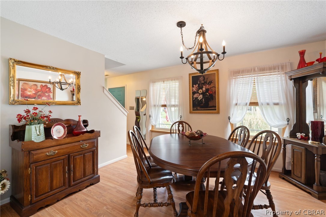 Formal Dining Room with access from foyer.