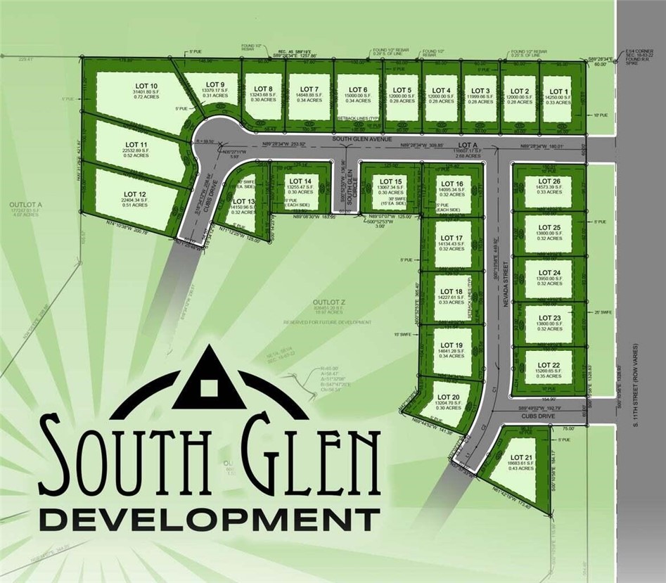 1101 South Glen Circle, Nevada, Iowa 50201, ,Land,For Sale,South Glen,671567