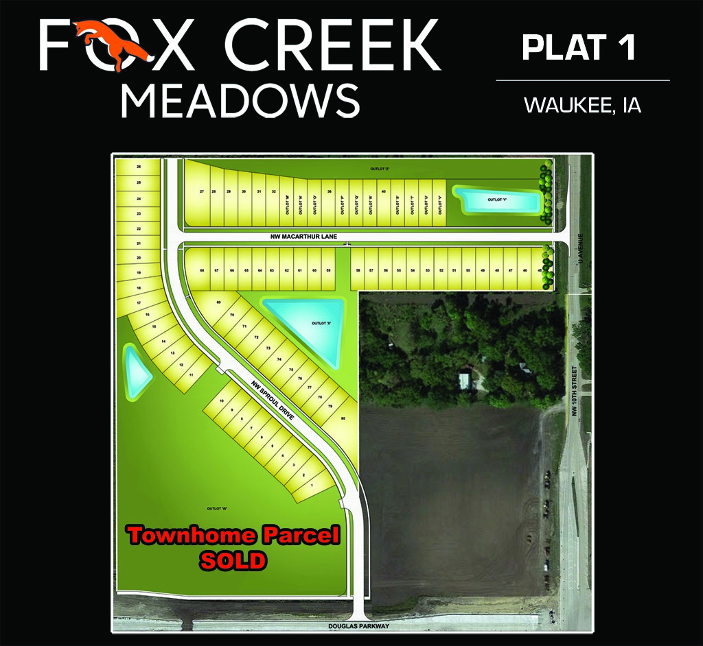 Lot 20 NW Sproul Drive, Waukee, Iowa 50263, ,Land,For Sale,NW Sproul,680529