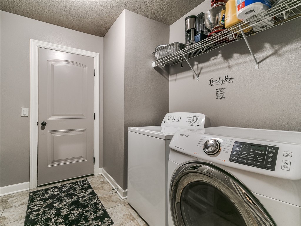 First-floor laundry