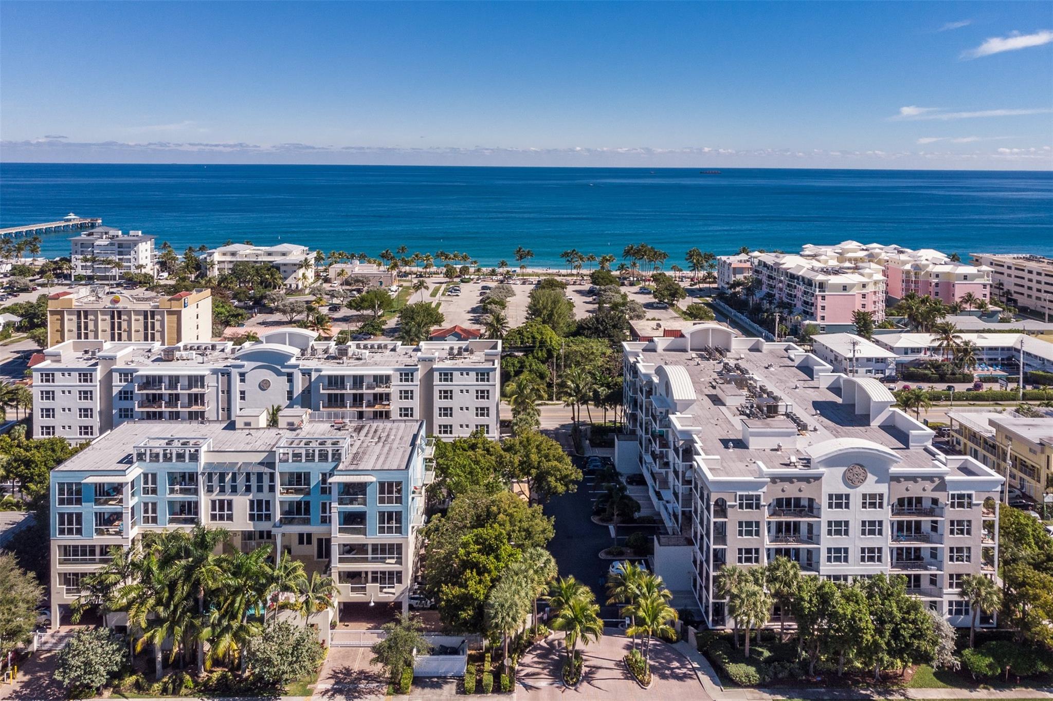 A dream come true. Live on The Island of Deerfield Beach between the Ocean & Intracoastal Waterways. This favorite beautiful 6 story gated condo building offers you a real home. The floor plan is large open & airy with a double size balcony that looks toward the ocean a block away. Inside is fresh and  modern with spa like master bath, big kitchen, impact glass and new bedroom floors, bright white paint ,double front doors and 2 parking spots. Pets are welcome. Nearby revitalized downtown  area with shops, restaurants plus seasonal events and the famous fishing pier.  1 Ocean Blvd also has a resort pool & hot tub with complete fitness center & barbecues with lounging section. Really a special and  perfect choice for you.