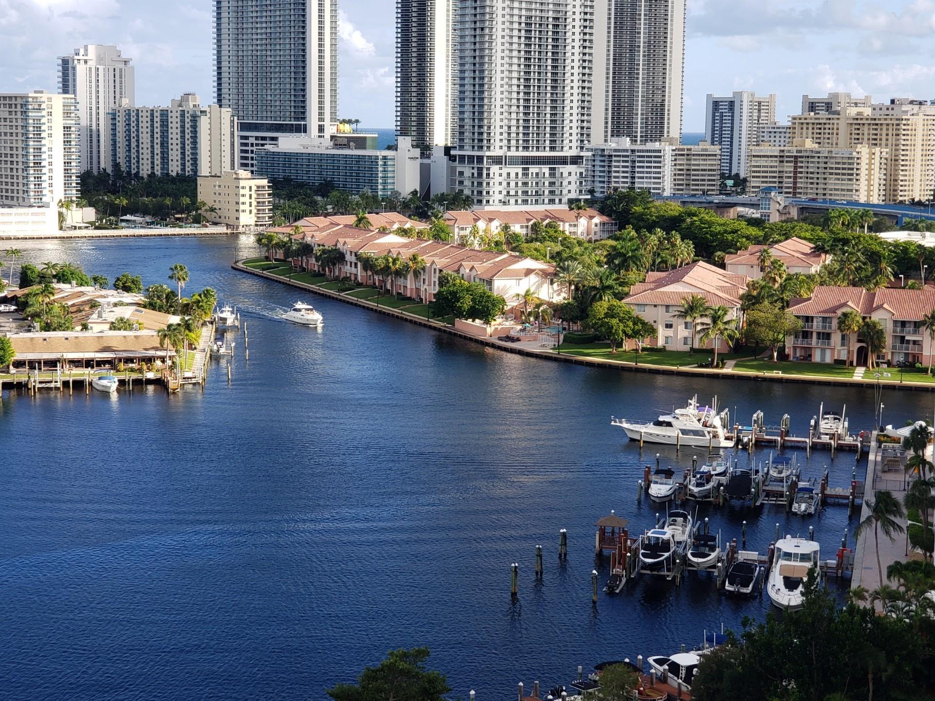 Million Dollars Views from this PENTHOUSE unit of the Intracoastal /Marina and Ocean-This resort-Style building sits on approximately 18 acres of beautifully landscaped gardens-State of the art Club house features a top of the line fitness center, lockers, saunas, and  yoga studio-2 Magnificent Pools and Tennis Courts-This unit has been recently remodeled in the best of taste with an open gourmet kitchen, stainless steel appliances and granite tops-Bathrooms have been renovated -The building offers  hotel-style living with 24 Hr Valet, Shuttle Bus, Business Center and BBQ Grills- Near the Beach, Aventura Mall, Casinos, Restaurant, Cafes and More ! Garage Parking Plus a storage unit ! PETS ALLOWED WITH SERVICE PAPERS !