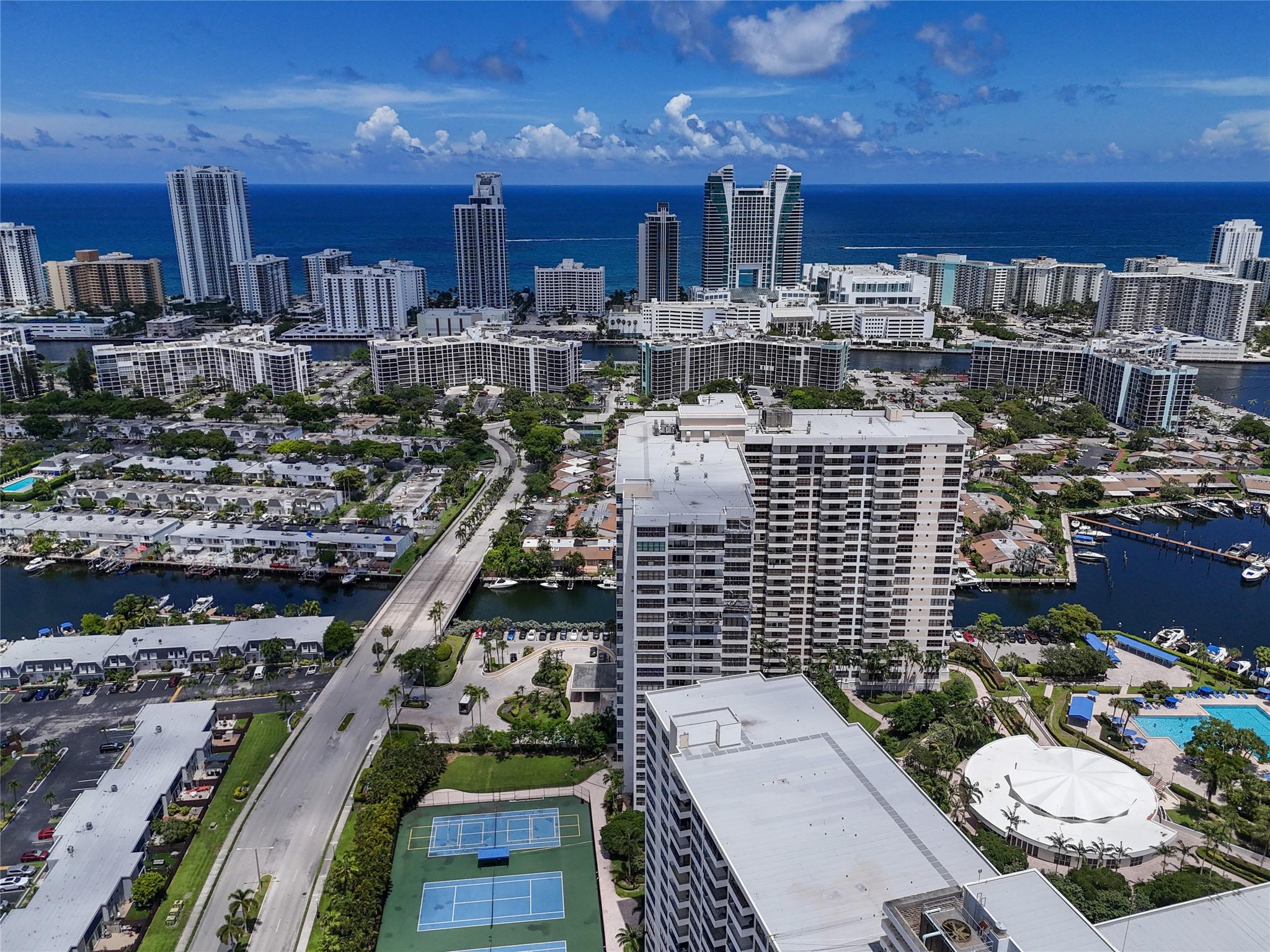 Luxurious 1-Bedroom Condo with Stunning Ocean and Broward County Views from the 17th Floor. Experience the pinnacle of coastal living in this luxurious 1-bedroom, 1.5-bathroom condo situated on the 17th floor, boasting breathtaking views of both Broward County and the sparkling ocean beyond. Perfectly positioned within walking distance to the beach, gourmet restaurants, fitness centers, and more, this residence offers convenience and elegance in a coveted location. This condo also boasts a wealth of amenities, including a world-class gym, valet parking, secured lobby, garage parking, a massive pool with lounge areas, a tennis court, and expansive outdoor spaces ideal for relaxation and entertainment. Easy to view, schedule a showing today. CAN BE RENTED RIGHT AWAY!