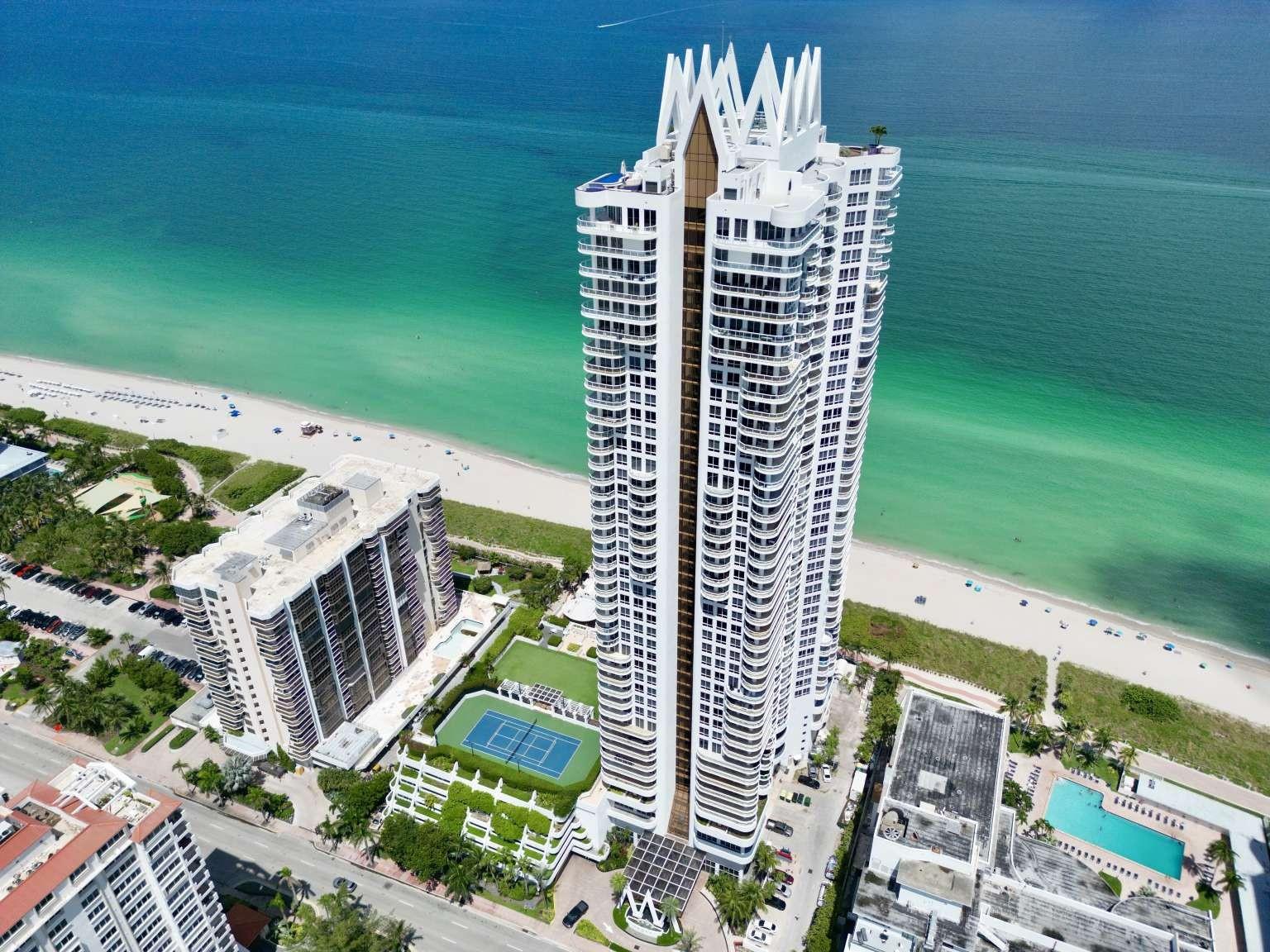 Attention Investors and Homebuyers! Beachfront condo for Sale at Akoya.
Step into the ultimate beach lifestyle with this fully renovated, high-end one-bedroom, one-and-a-half bath condo on the 24th floor of Akoya Miami Beach. Breathtaking panoramic views of the sparkling Atlantic Ocean, the Intracoastal Waterway, and the iconic Miami skyline greet you through floor-to-ceiling windows, immersing you in Miami’s beauty day and night. This unit is the of modern elegance and comfort—perfect for those who seek both luxury and smart investment potential. 
Apartment has Brand-new European-style bathrooms vanities, vinyl floors, new washer/dryer and a custom walk-in closet. Enjoy access to direct ocean, full service on the beach, fitness center, tennis courts and sauna. The building is about to open a brand new modern beautiful swimming pool and jacuzzi.

Prime Location: Steps from Miami Beach’s finest restaurants, shopping, and entertainment, about 15 minutes from South Beach, Ball Harbor, Downtown and Miami international airport. Currently rented until March at the top rent in the building $4,650