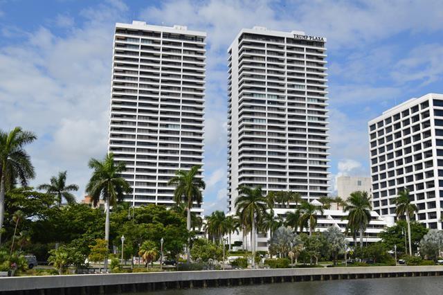 HIGH FLOOR VIEWS ARE SPECTACULAR READY TO RENOVATE RENEW AND CREATE YOUR PERSONAL LIVING EXPERIENCE LOOKING DOWN AT PALM BEACH AND AT THE BREAKERS HOTEL UNOBSTRUCTED VIEW