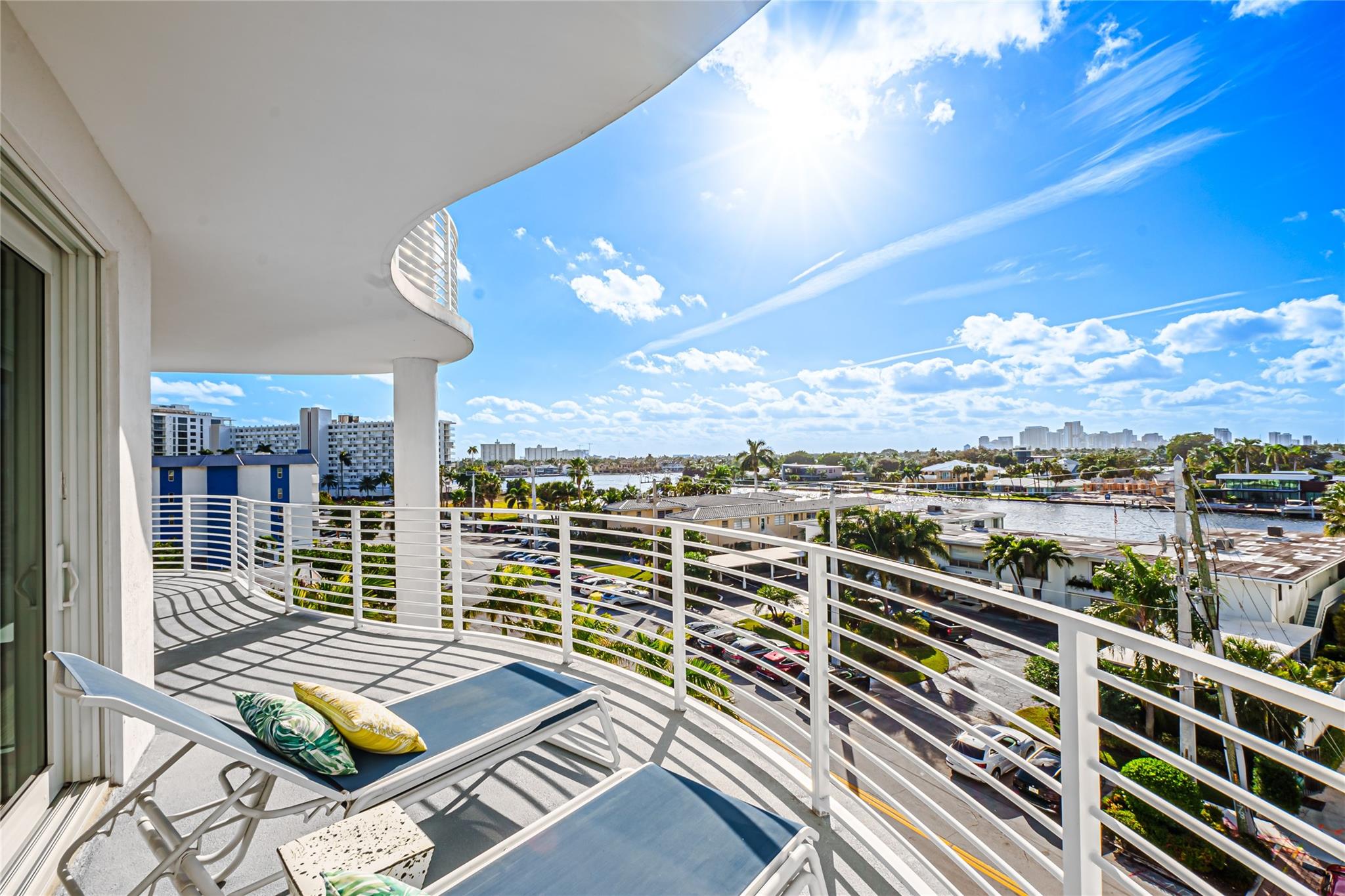 Experience the epitome of luxury living in this meticulously crafted 3 bed, 2.5 bath residence w/ 1000+ sq. ft. of wrap-around terrace offering an extended outdoor living experience. Half Floor Residence w/ only 2 Units Per Floor. Enjoy Spectacular views of Intracoastal Waterways, Sunrises & Sunsets, World Famous Ft. Lauderdale Beach, Las Olas Blvd's Dining, Shops & Entertainment. Beautifully upgraded Italian kitchen cabinetry w/ Enormous Island & Custom Bar ideal for entertainment. State-of-the art smart-home system including: Brilliant Controllers, Sonos Full-House Sound System, Samsung Frame TV's, Somfy Auto-Shades & Tesla Charger. Completely Furnished & Turnkey. Heated Pool, Fitness Center, BBQ, Huge Sundeck, Bar & 3 Blocks to Beach. Available as of December 15, 2024