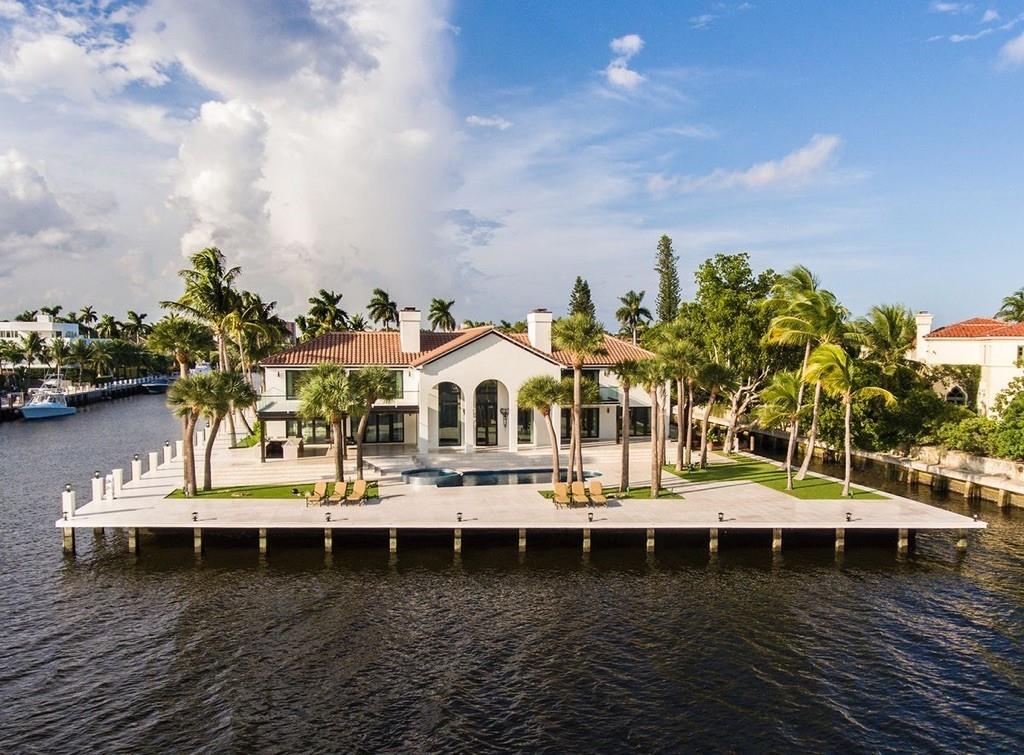 With almost one acre of land and 700' of deep waterfront able to accommodate a superyacht of epic dimensions and more, 529 Bontona Avenue is a prestigious peninsula with spectacular views, patrolled by private security, yet at walking distance from charming Las Olas Shops, the famous beaches, few minutes from the ocean and the private and international airports. Furnished and ready for occupancy. Every room has been carefully designed with some of the highest quality material and finishes available. From custom book match marble floors to semiprecious stone countertops, to custom designed furniture. The stunning Bontona Peninsula is a magical property for the most luxurious Florida lifestyle. 6 bedrooms, 9 1/2 bathrooms.