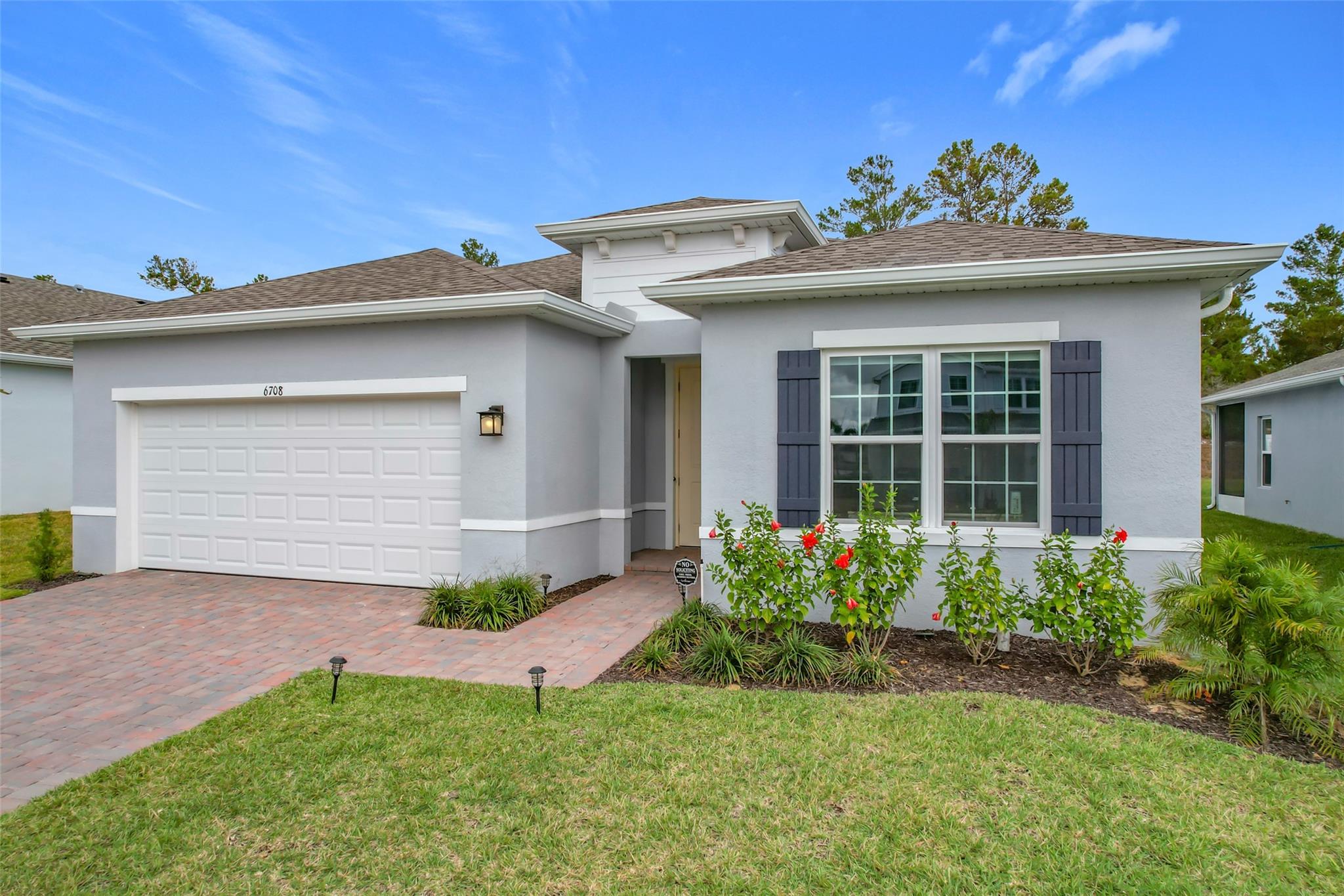 Stunning 2024 Ryan Home in Lost Tree Preserve – Surpasses Buying New! This move-in-ready gem features over $30,000+ in premium upgrades and extras, making it a step above buying new. Including full impact windows and doors. Beautiful open concept chefs kitchen with granite counters. Designed for comfort, this home offers a spacious entryway, split-bedroom layout, and soaring 9-ft vaulted ceilings 2 car garage with custom flooring. Full privacy fence. Room for a pool or the pets to play.  Screened lanai with extended paver patio perfect for grilling and entertaining. Beautiful preserve view with no neighbor's behind you for complete privacy. Gated community with resort style pool, clubhouse, gym and pickle ball low HOA fee.10-year structural warranty. Stunning 2024 Ryan Home in Lost Tree Preserve – Better Than New This move-in-ready gem features $30,000+ in premium upgrades, including full impact windows and doors for peace of mind. Beautiful open concept chefs  kitchen with granite counters. Spacious entry, split bedroom plan and vaulted ceiling's.  2 car garage with custom flooring. Full privacy fence. Room for a pool or the pups to play.  Screened lanai with extended paver patio perfect for grilling and entertaining. Beautiful preserve view with no neighbor's behind you for complete privacy. Gated community with resort style pool, clubhouse, gym and pickle ball all with low HOA fee