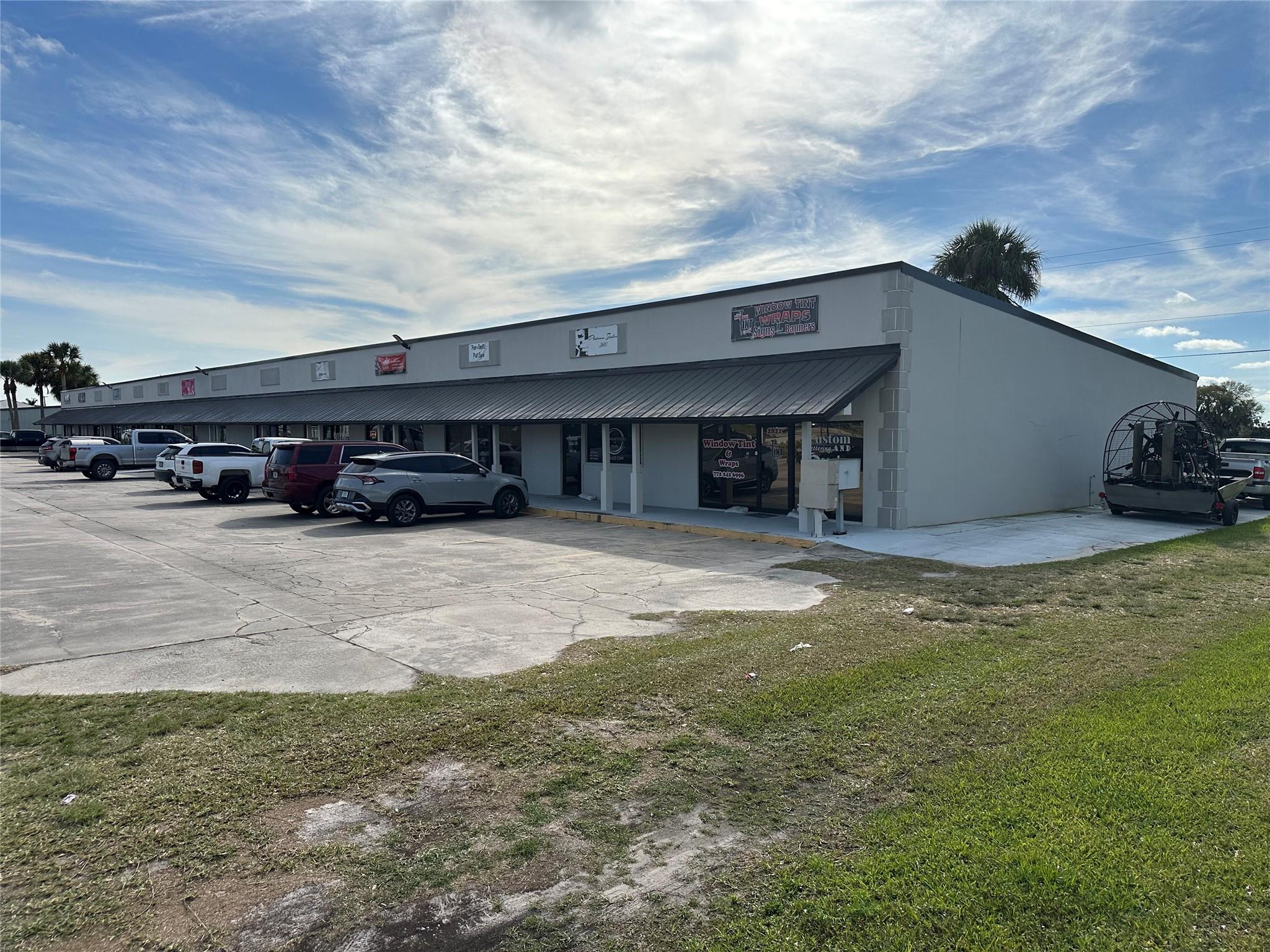 Fully leased 17,640 sq ft commercial plaza on 1.291 acres. Recently remodeled and known as Cedar Plaza, this plaza consist of 14 individual leasable bays. Current leases in place are 2 year leases with a built in annual escalator, current actual income reflects a 7% cap rate at asking price with room to grow income. Located just off Hwy 441 South and 1 block West of Home Depot makes this property a great income producer for investors.