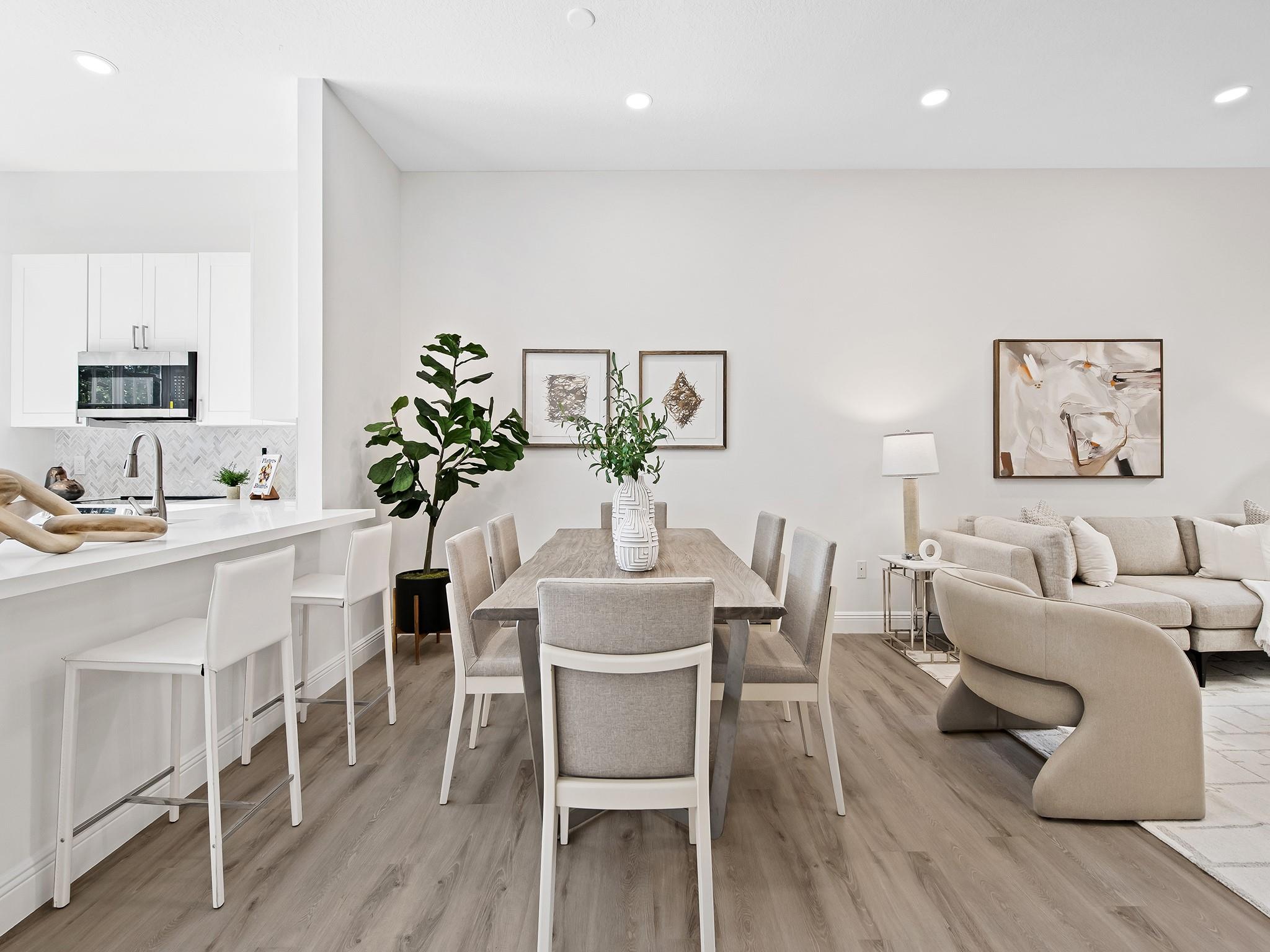Welcome home to Villa Tuscany, located in the heart of Fort Lauderdale's emerging downtown. With proximity to major airports, cruise ports, retail, shopping, and the famous Las Olas Blvd retail corridor. A secluded townhome community offering privacy, spacious floor-plans, garage parking, and a community pool. The 2nd floor level offers tall ceilings, spacious living space, and open kitchen concept. The 3rd level features the remaining bedrooms and bathrooms. Full cosmetic renovation, floors, kitchen cabinets, new kitchen appliances, new vanities, new AC unit, electrical upgrades. All bedrooms provide home owner's with gracious dimensions allowing for large furniture pieces. Impact windows, professionally managed association, great location, book your next showing! NO HOA Payments for the first 8 months! 

Current HOA fees cover the following:
Common Areas, Landscaping, Pool Services, Exterior Insurances, Termite Services, Paint Reserves, Roof Reserves.
Not covered:
Electricity, Water, Sewer, Trash, Cable/ Internet Providers