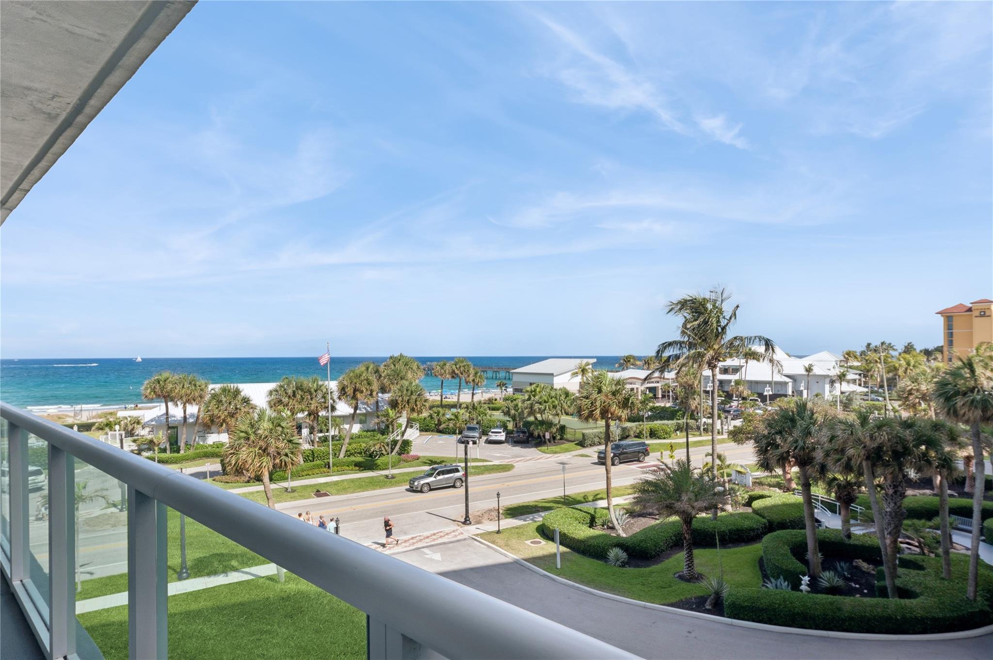 COME TO PARADISE and enjoy Florida living at its finest! This stunning oceanfront condo in the coveted Crown of Deerfield Beach offers breathtaking, amazing views of the Atlantic Ocean. Wake up to sunrise over the water from your private balcony and fall asleep to the soothing sound of the waves. Featuring two bedrooms and two bathrooms, new white kitchen, newer stainless steel appliances new laundry with full size washer and dryer, a year old AC and water heater, this unit boasts an open-concept layout, updated finishes, and plenty of natural light. Just steps from the beach, dining, and entertainment, this is coastal living made easy. Whether you’re looking for a year-round residence or a vacation escape, this is the one you’ve been waiting for! Priced to sell!