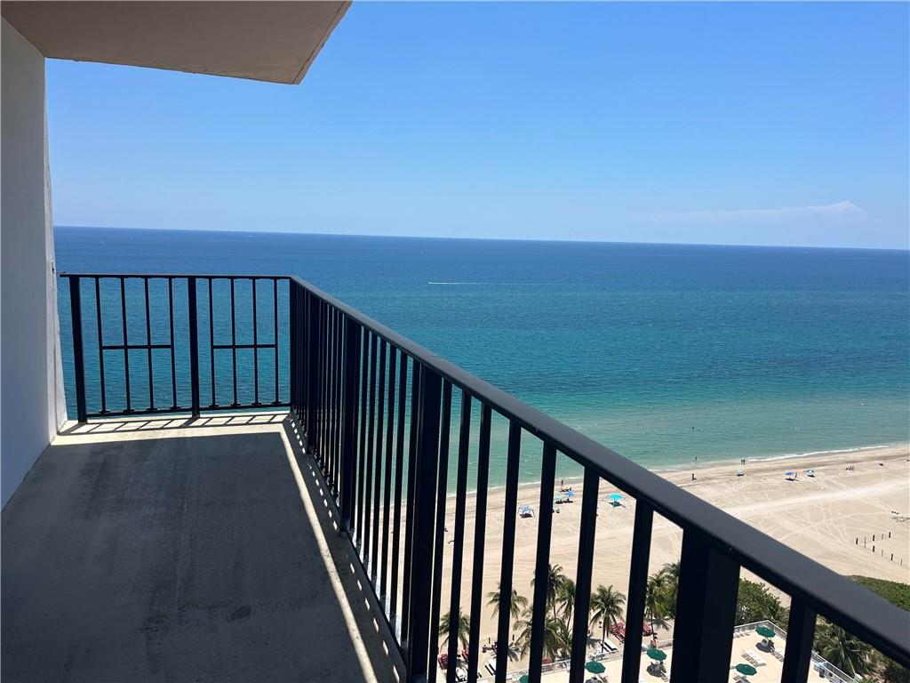 Beautifully renovated 2/2 oceanfront SE corner condo literally steps to the sand & the inviting Atlantic Ocean! Amenities galore in this oceanfront living community featuring 2 pools, 2 fitness centers, beachside cafe', Bottle Club, recreation center, beach BBQ's & picnic tables, plus conveniently located to several great restaurants, nightlife, boutiques, banking and near the fabulous new Pompano Pier.