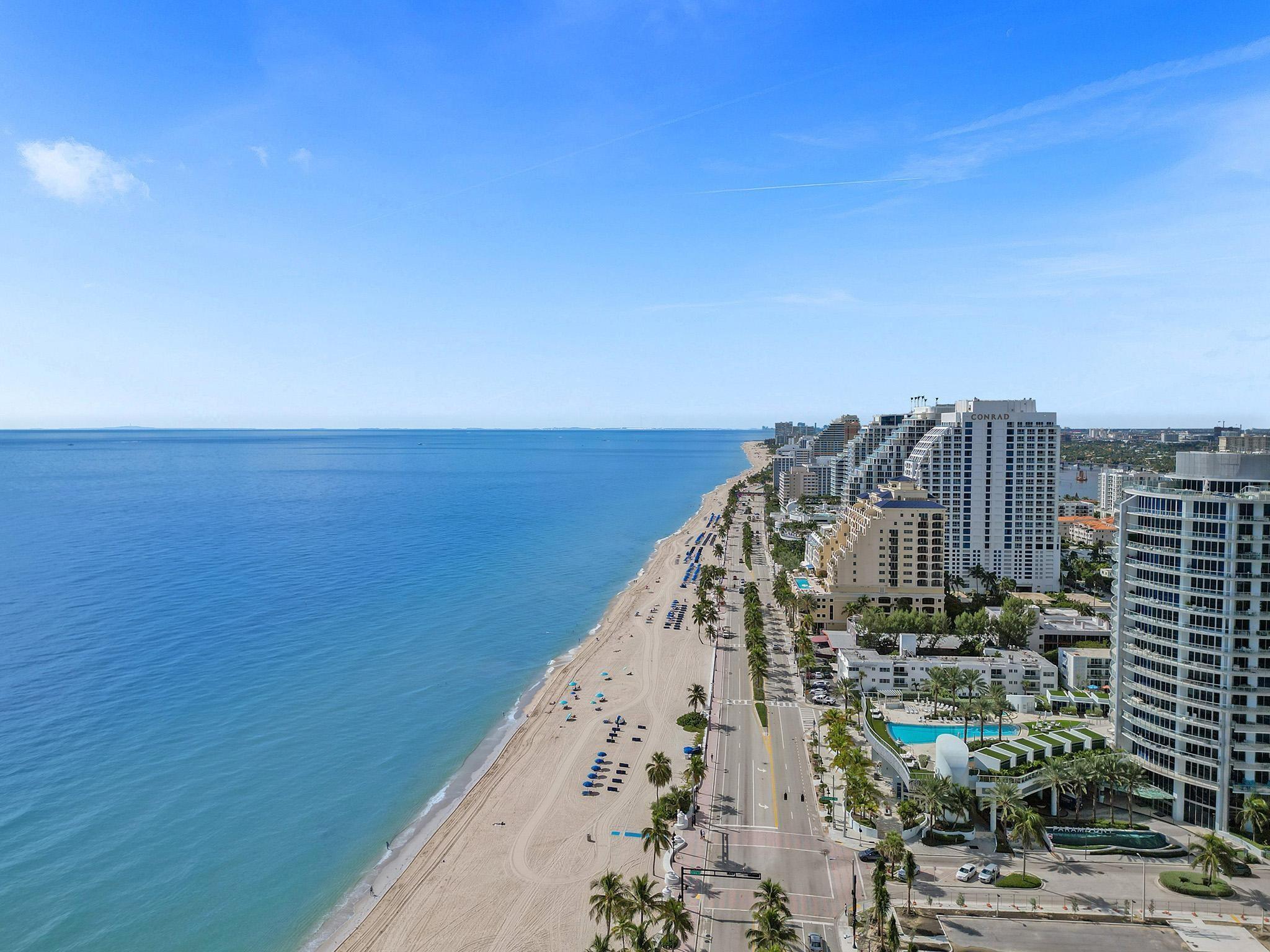 Spectacular 3 bedrooms and 3.1 bathrooms at the Paramount Residences Ft. Lauderdale Beach. Beautiful ocean, Intracoastal, and City views. Porte-cochere 24-hour valet. Elevator directly into your private foyer leading into luxurious 10 ft. ceiling. Italian Kitchen with subzero, bosch, and wolf appliances. Floor-to-ceiling glass and sliding doors with custom motorized remote-controlled window treatments. Marble baths with spa tub and rain showers. Immense balconies and panoramic views. Premier building offering 5-star amenities. Pool on the 3rd floor overlooking the ocean, Intracostal, and downtown Fort Lauderdale. Poolside bar & summer BBQ kitchen. Club and Social room. State-of-the-art Fitness center with locker room. Massage & Steam room. Empty canvas for your own interior design. 
]