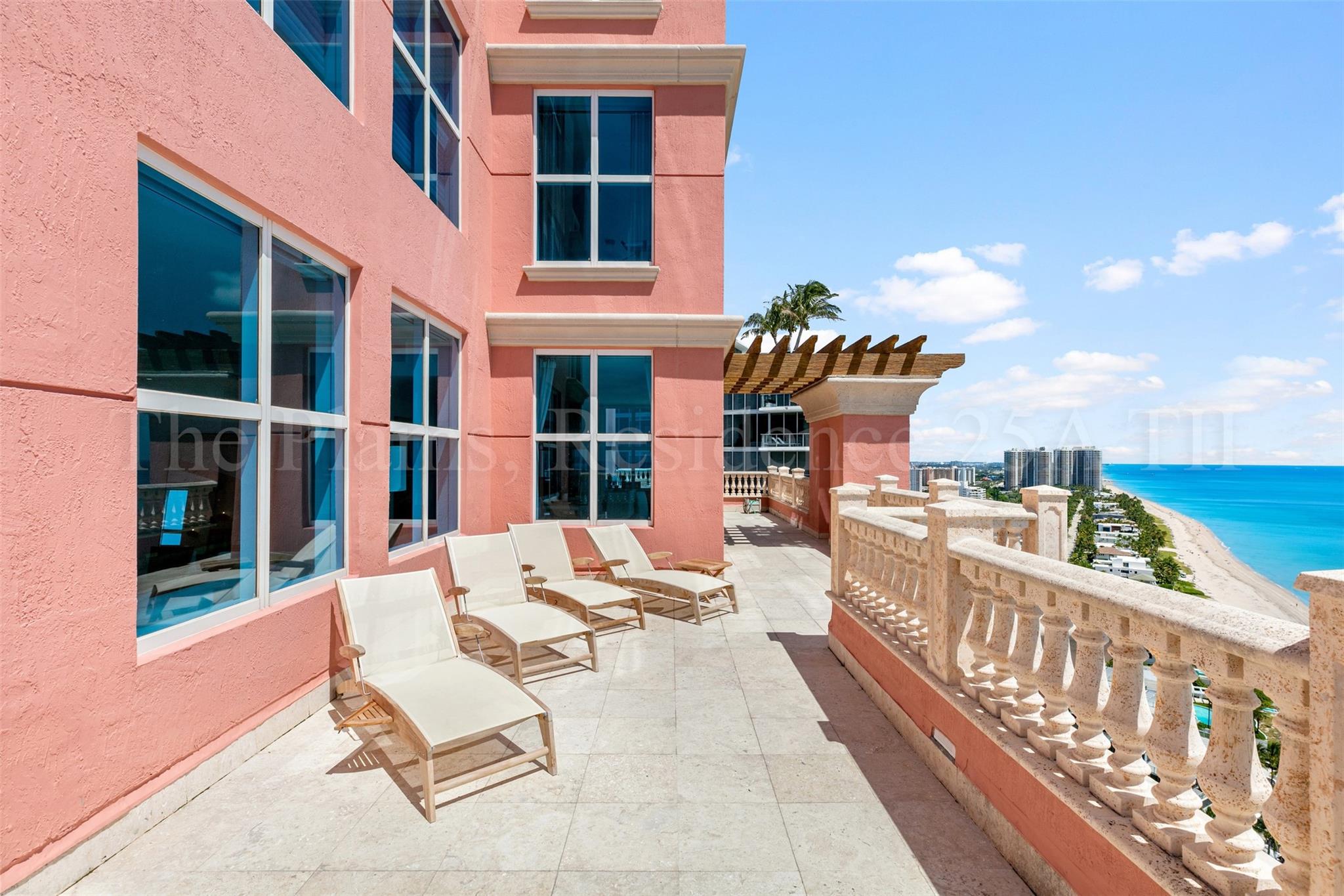 Discover your seaside sanctuary at The Palms, where luxury meets the ocean's embrace. This exquisite penthouse is a masterpiece of design, featuring a Boffi kitchen that is a testament to modern elegance with its stainless steel accents. Each space is crafted for sophistication, w/lavish finishes and grand living areas that open to a mesmerizing wraparound terrace, offering serene ocean vistas. Indulge in unparalleled amenities, including beach service, a cutting-edge fitness center, and diverse recreational facilities. Nestled in one of Ft Lauderdale's premier oceanfront communities, this haven is not just a home but a lifestyle, promising convenience near top-tier dining and major airports. A rare opportunity for those who seek the extraordinary. Welcome to a new level of coastal living.