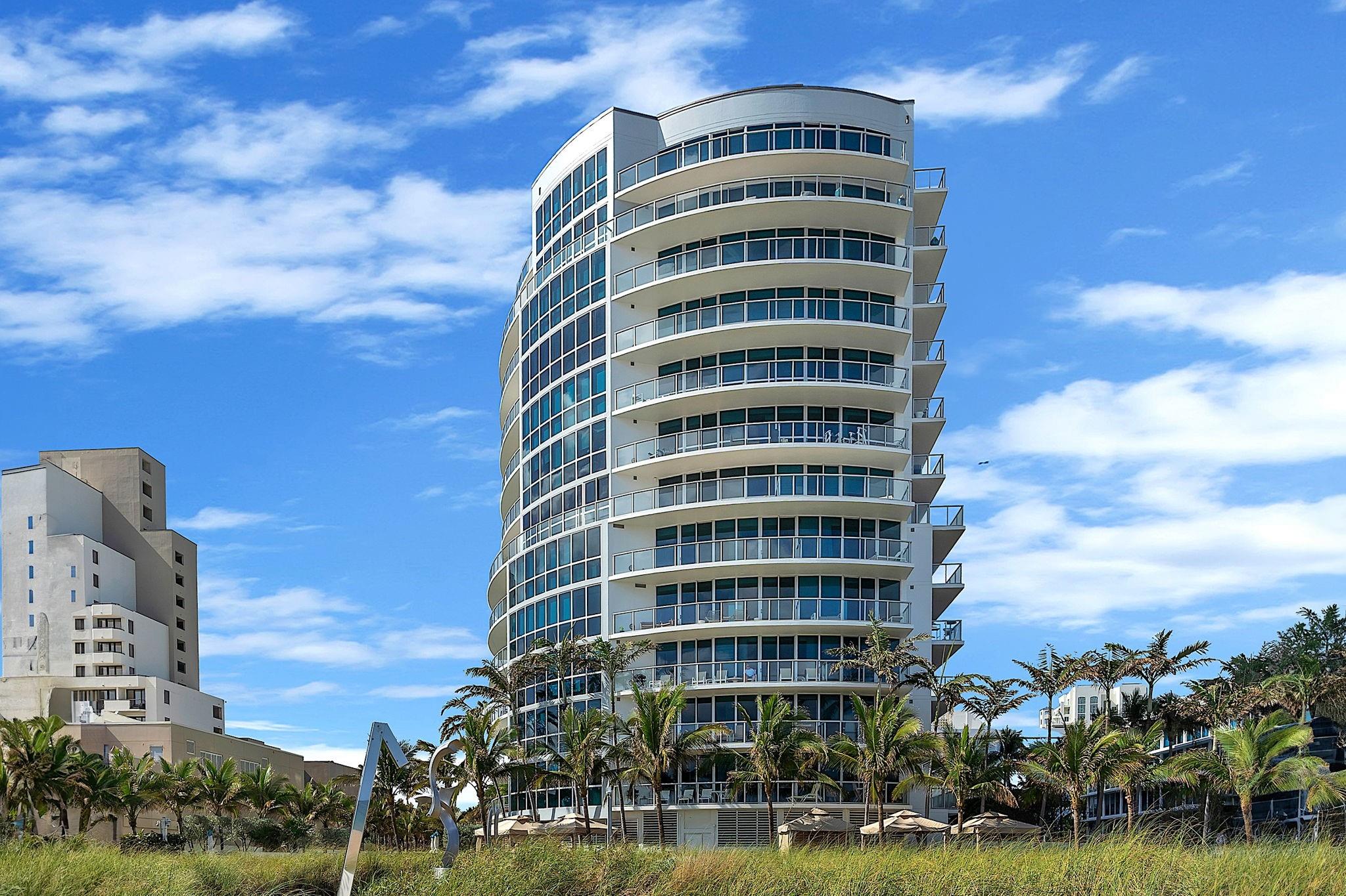 Owners and investors are welcome! Elegant partially furnished unit with amazing ocean and city views from floor to ceiling windows. Oversize wraparound balcony to enjoy watching sunrise and sunset. Boutique building with only 64 units. Unit can be rented right away. Excellent amenities: 24 hours concierge, valet, heated infinity pool, hot tub, cabanas, electric grill, exercise room, movie theater room, service on the beach. There is an additional storage room, car wash area, electric car charger.  Walking distance to Las Olas and Fort Lauderdale Beach Blvd for all entertainments.