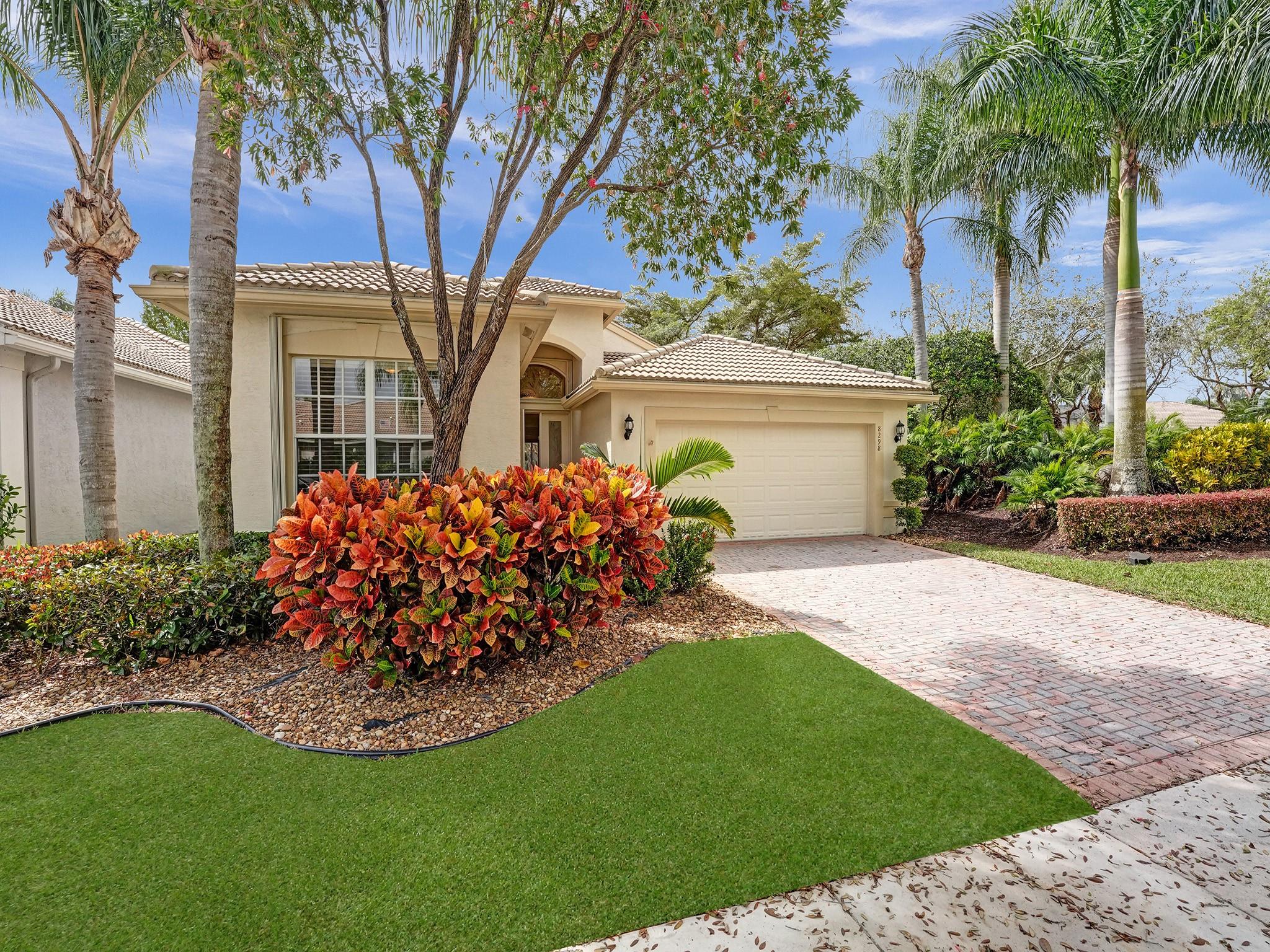 Fantastic resort style living in this meticulously maintained and sought after ATLANTIC model at Valencia Shores. As soon as you pass through the front door, an airiness provided by soaring volume ceilings and an open concept layout greets you.  The great room is the heart of this home and offers access to the screened porch and provides bucolic water views. The kitchen offers ample cabinetry, granite countertops, and backsplash.  Water views continue from the primary bedroom suite featuring two massive walk-in closets, a spa inspired bathroom with dual sink areas, a soaking tub, step-in shower, and private water closet. Guests and hosts alike will appreciate the split bedroom layout and the second full bath with a step-in shower.  The 3rd bedroom is currently configured as an office. Valencia Shores is a well-managed +55 community offering residents the use of the stunning clubhouse and amenities, all included in the HOA.  Multiple pools, gyms, cafes and activities make Valencia Shores one of the most desirable communities in the area.