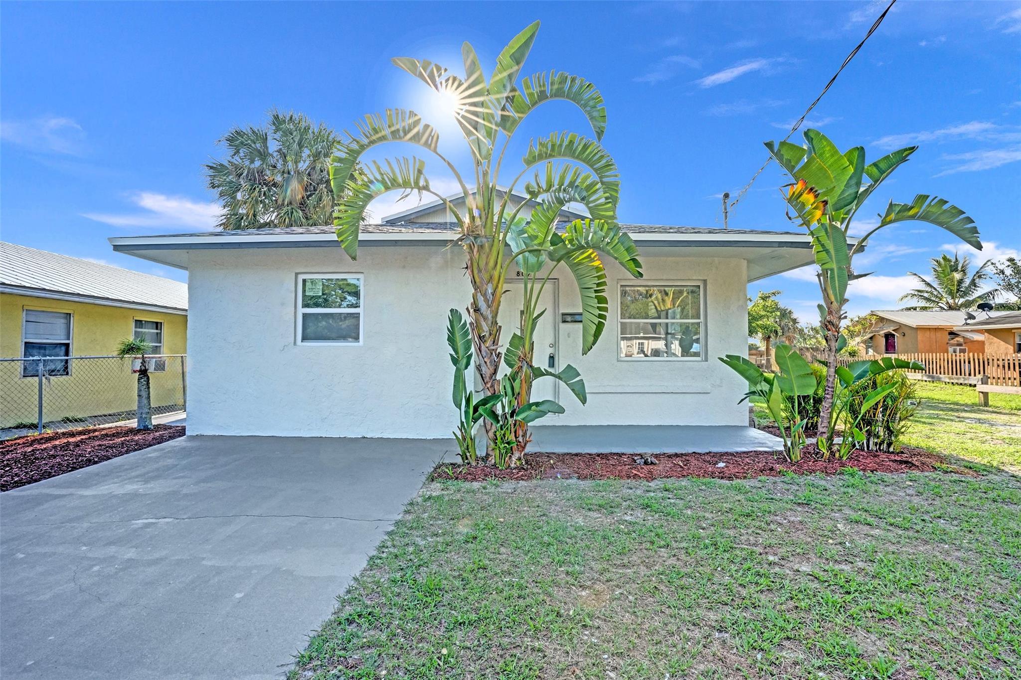 Welcome to your dream home in the heart of Stuart! This charming 3-bedroom, 1-bath gem has been completely remodeled inside and out. Step into a modern oasis featuring a renovated kitchen and bathroom, new vinyl plank flooring throughout, and a brand-new stove and washer. With a new roof (2024) and new windows on half the house, your worries are a thing of the past. Enjoy a freshly painted driveway and a spacious yard perfect for outdoor fun. Plus, no HOA restrictions! Centrally located, this home is ready for you to move in and start making memories. Don't miss out!