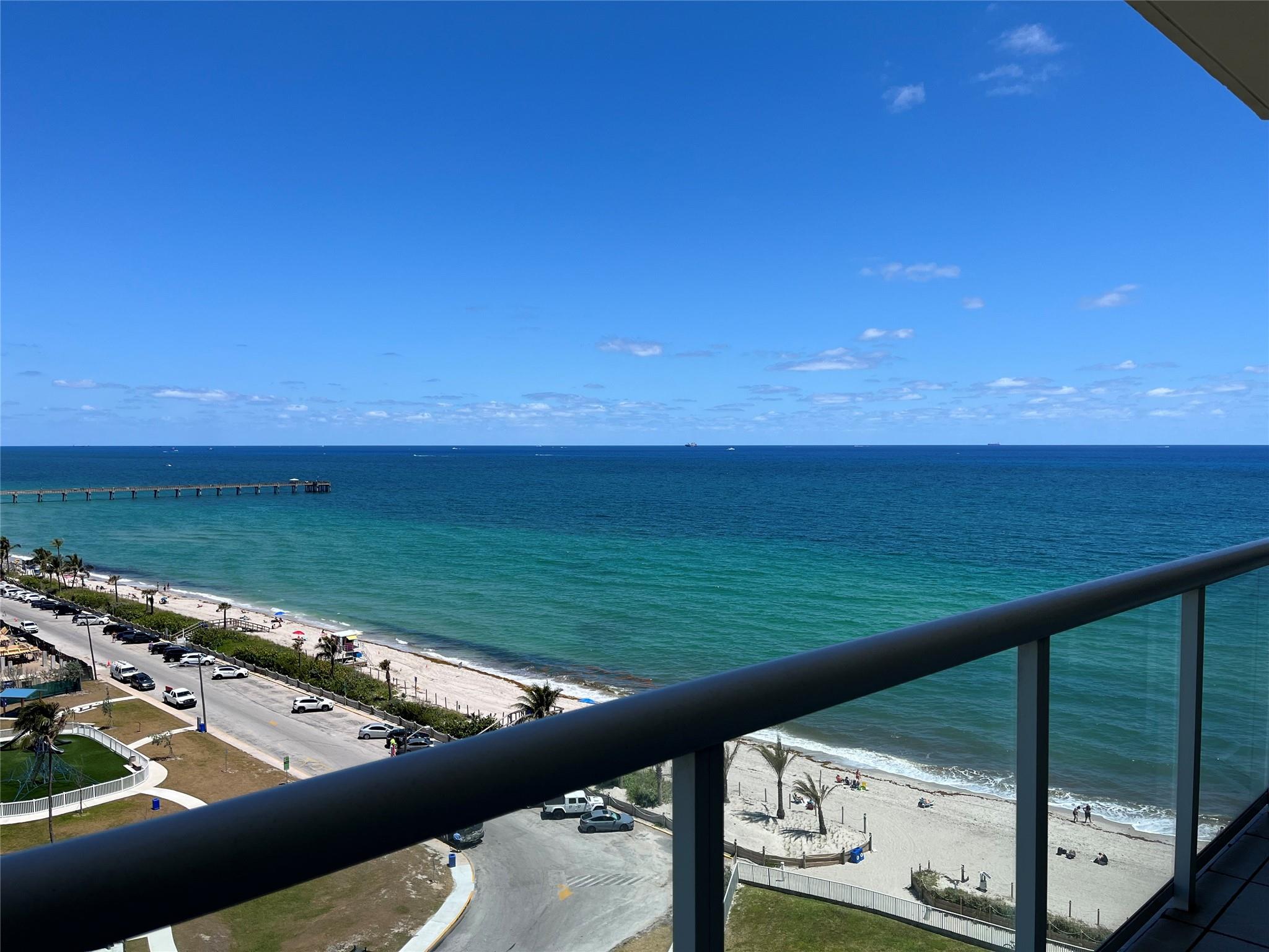 AMAZING VIEWS! ELEGANT & CONVENIENT PRIVATE ELEVATOR DIRECTLY INTO THIS LUXURY CORNER UNIT W/ MESMERIZING UNOBSTRUCTED VIEWS OF THE OCEAN,COASTLINE TO PORT OF FT LAUDERDALE, INTRACOASTAL & STATE PARK PRESERVE. ENJOY THE PANORAMIC SKYLINE,SUNSETS & SUNRISES FROM THE EXPANSIVE WRAP AROUND BALCONY! FEATURING FLOOR TO CEILING WINDOWS & SLIDING DOORS, TRAVERTINE FLOORING THRU-OUT, PRIMARY BEDRM'S ENSUITE BATHROOM WITH DUAL VANITIES, SPA TUB, & SEPARATE SHOWER. 2 WARDROBE CLOSETS. 3RD BEDROOM IS SMARTLY USED AS DEN/OFFICE. WATERVIEWS FROM EVERY ROOM! STATE-OF-THE-ART AMENITIES: 2 POOLS, SPA, FITNESS CENTERS, TENNIS,CAFE, BEACH SERVICES, & 24 HOUR SECURITY. *GARAGE PARKING SPACE*.  THE BEAUTY OF THIS RESIDENCE BEGINS AT THE GATE ENTRANCE WITH ACRES OF LUSH LANDSCAPING! PET FRIENDLY WITH DOG PARK!