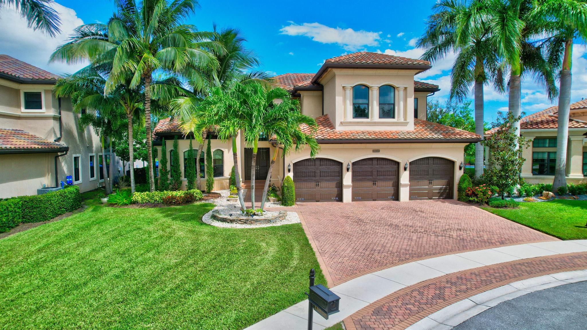 ***MOTIVATED SELLER*** Welcome to this stunning, rarely available and well sought after custom built lakefront Bassano model home in the prestigious gated community of the Bridges in Delray Beach. Situated on waterfront lot and cul-de-sac, this customized home includes 5 bedrooms, 7 & 1/2 baths, formal living & dining rooms, family room, office, an over-sized loft and heated private pool.  In total, this highly sought after Bassano model is 5,225 sq.ft. under air and has over $500k in upgrades!  The gourmet chef's kitchen features an oversized walk-in pantry, Sub Zero fridge, Viking appliances, Viking gas range, custom cabinetry, quartz countertops and more!  The expansive master bedroom suite is located on the 2nd floor and is appointed with his & hers baths, his & hers custom closets, wood floors/stairs, fireplace, custom mouldings and millwork throughout the home, patio firepit, remote controlled motorized shades, complete impact glass windows/sliders, 3-car garage, and more! Enjoy all of the country club amenities at The Bridges without paying the country club fees! The 17,000 ft. clubhouse includes, poolside bistro, resort pool, cabana, aqua lot, wading pool, shaded/fenced playground, party pavilion, kids activity center, fitness center, yoga studio, lockers, sauna, 7 tennis courts, pro shop, onsite tennis pros, indoor basketball court, game room, card room, social hall and more!!  A+ Rated schools as well!