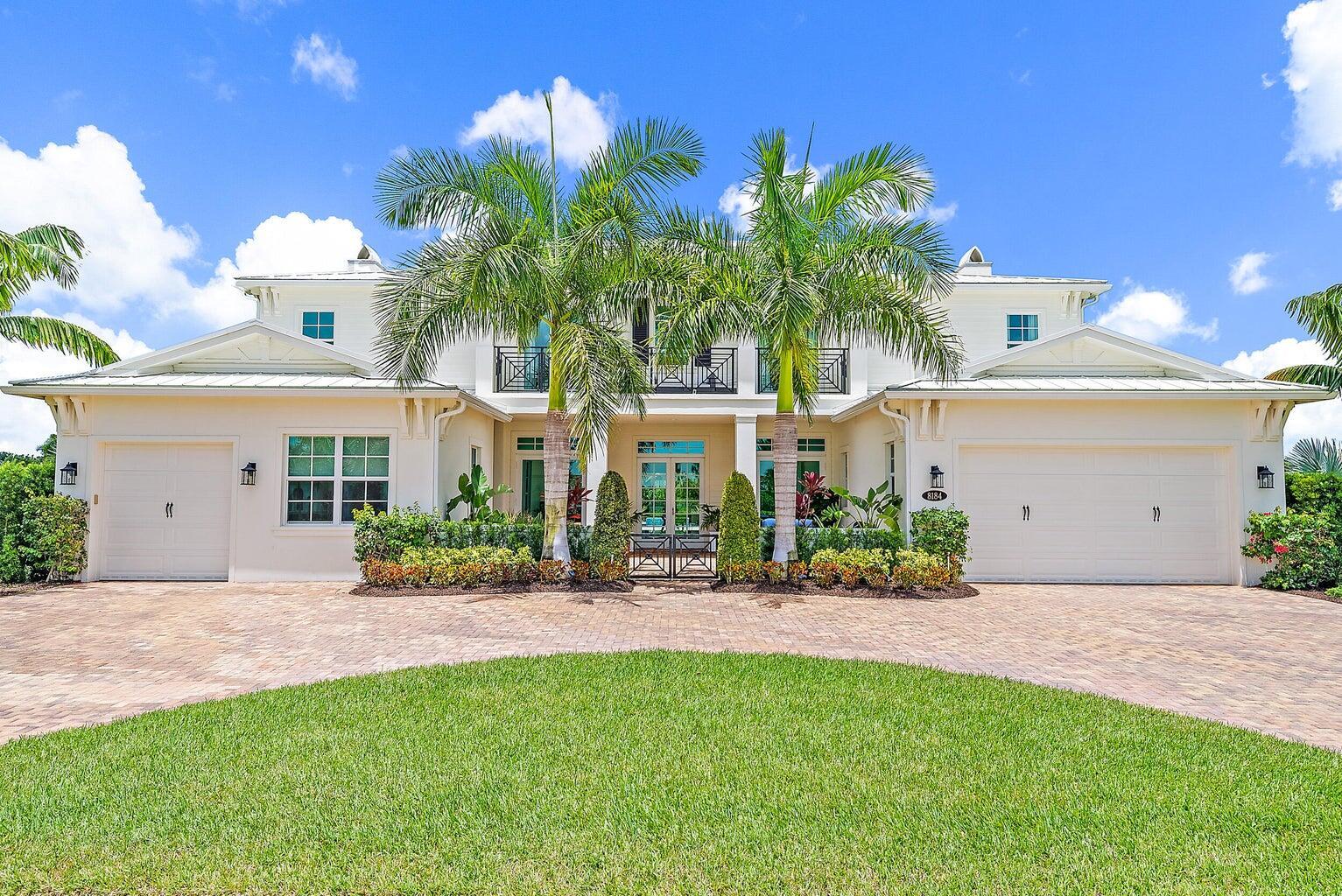 Welcome Home!  This Outstanding Wentworth Model Home was Built in 2020, Sitting On A Gorgeous 1.05 Acre Preserve Lot Has Endless Features & Is Filled With Upgrades! Located In The Prestigious Sought After New Gated Community of ''Prado'', It Is Close To The Beach, Dining, Every Convenience & Is Located In The Heart Of Jupiter! This Impressive Home Offers 5 Bedrooms, plus a Den/Office, Club Room/Media Room, 6 Full Bathrooms & 2 Half Baths, 6254 Living Sq Ft,  Spacious 3 Car Garage.  Walk up the Circular driveway to the Open Gated Front Courtyard into the Double Glass Door Entryway To find volume ceilings, an Upgraded Expanded Grand Foyer, a Elegant Double Staircase and Extra Large Sliding Doors to the Lanai and Pool.  Beautiful Upgraded Tile Floors with a Wood-Look Throughout the Main Living Areas and ALL IMPACT DOORS &amp; WINDOWS.  To the left of the foyer entry is the Office/Den with Walk Out Double Doors onto the Courtyard.  To the right of the entry is the Formal Dining Room that can accommodate a Large Gathering, also with Beautiful Glass Double Doors to the Courtyard.  Walk through the Butlers Pantry &amp; toward the Kitchen which Offers numerous Solid Wood 42'' Raised Cabinetry With Crown Molding, under cabinet lighting with walk-in sensors, gorgeous Quartz Countertops, A Large Kitchen Island, Top Of The Line SS Appliances including a 5-burner Gas Stove, Double Oven &amp; a very spacious customized Walk In Pantry with sensor lighting. The Kitchen Flows into the Breakfast area &amp; Two story Family Room that offers a wall of windows offering Abundant Natural Light and gorgeous views of the pool and preserve.  Turn toward the hallway to find a half bath for guests and a full cabana bathroom.  The Club Room/Media Room Is the Perfect Space To Entertain Family and Friends, Host Great Billiards Games, Movie Nights and more. This home also offers a private retreat suite for Guests, In-Laws, or a Nanny which includes a mini fridge, sink &amp; cabinetry for any needs. It has a living area, a bedroom and its own en-suite full bathroom.  It also provides its own door to the front courtyard.  Just off the retreat, this home has a beautiful wood paneled elevator with phone connections and alarm for convenience and safety moving between the two floors. Walking out the Glass Sliding Doors To The expanded Covered Lanai Offering Extended Travertine Decking With A Beautiful Salt Water Heated Pool, a large Sun Shelf &amp; Hot Tub. The Privately Landscaped Backyard Is A True Oasis &amp; A Great Place To End The Day Dining, Swimming and Relaxing. On the 2nd level you will Rest and Relax in the Expanded Owners Suite, a Private Retreat with a Large Ensuite Bathroom, dual vanities, His &amp; Her Lavatories, and Two Spacious Walk-in Closets. A Spa feel is complete with a separate Soaker Tub &amp; Large Walk-in Glass Shower. The other 3 Bedrooms All Offer Ensuite Bathrooms and Walk-in Closets. Two Bedrooms share a Walk Out Balcony To Enjoy The Sunrises &amp; Sunset Views. There Is An Upstairs Loft With Half Bath Overlooking the Family Room and Fabulous Views of the Property, Pool and Preserve.  This Additional Multipurpose, Reading, Gaming Or Craft Room can also be converted into a bedroom if desired.  In addition, the 2nd story Landing has Large Sliders to an expanded  Balcony with Breathtaking Views of the Pool and Property.  The Laundry Room Is conveniently located on the 2nd floor. The Expansive Circular Driveway Is Perfect To Park Multiple Cars on the Driveway &amp; Convenient When Pulling Out Of Any Of Your 3-car Garages. Welcome Home to Luxury Living in the Beautiful Family Friendly Community of Prado!