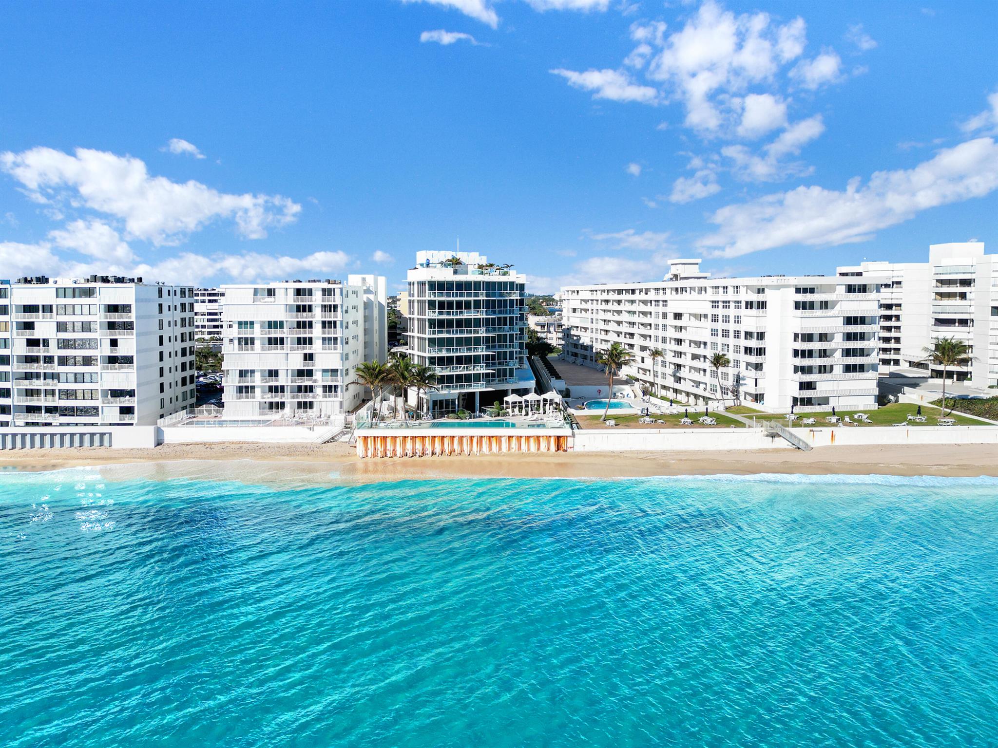 Indulge in the epitome of coastal living with this breathtaking three-bedroom, 3 1/2 bath oceanfront condo directly on the Atlantic. Immerse yourself in the allure of the sea through expansive windows showcasing panoramic ocean views. The interior, adorned with gorgeous decor and top-of-the-line finishes, exemplifies coastal elegance. Nestled within a small boutique building, this residence offers an exclusive and intimate atmosphere. Enjoy the convenience of a private gym and then unwind in the pool area, where every moment is accompanied by the rhythmic sound of ocean waves. Whether indoors or out, this luxurious condo invites you to savor a lifestyle where sophistication meets the serenity of the sea. Also listed for sale.