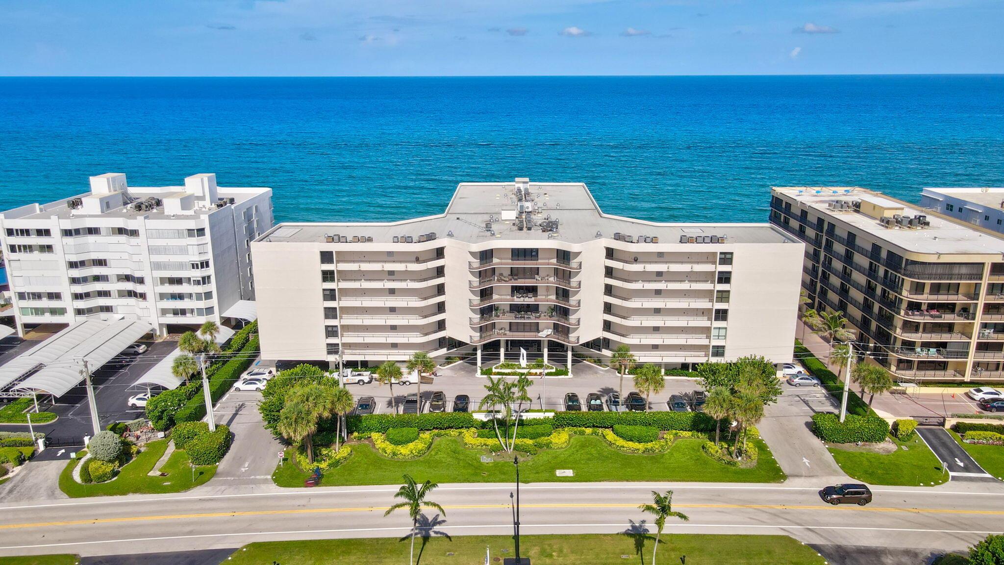 Welcome to a rare opportunity to own a stunning 3 bedroom, 2 bath penthouse condo on the ocean!This exquisite condo has been fully renovated and features porcelain tile floors throughout. The modern kitchen boasts quartzite countertops, stainless steel appliances, and elegant white cabinets. Both bathrooms have been beautifully redone, and the master bedroom includes a large custom closet. Brand new AC unit! High hats in every room! Enjoy luxurious, prime oceanfront living with a spacious balcony accessible from every room, offering breathtaking views of the ocean. The third bedroom is rare to come across, and it is perfect for when guests or family want to come down to the beach to visit.Located in the prestigious Dune Deck Condominium in South Palm Beach, this property is within walking distance of the Eau Resort and Spa, just down the street from the world famous Four Seasons Resort, and only a 15 minute drive from Palm Beach International Airport.
Don't miss this exceptional opportunity to own a piece of paradise. See you soon!