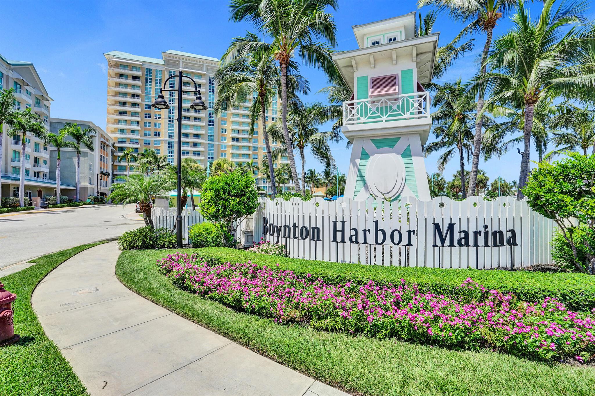 Welcome to this beautiful 2/2 condo with ''TWO'' parking spaces in popular Intracoastal front Marina Village. Featuring views of the Marina, 2 master suites, 2 baths, split floor plan and balcony. Southern exposure offers sunshine and breezes. Granite and newer stainless steel appliances throughout. Enjoy the waterfront action with beaches and dining within walking distance. Marina Village features a movie theater, exercise room, sauna, clubhouse, business center, heated pool and spa. Close proximity to I-95 and airports. Water, sewer and basic cable/internet included. Call for a showing today!