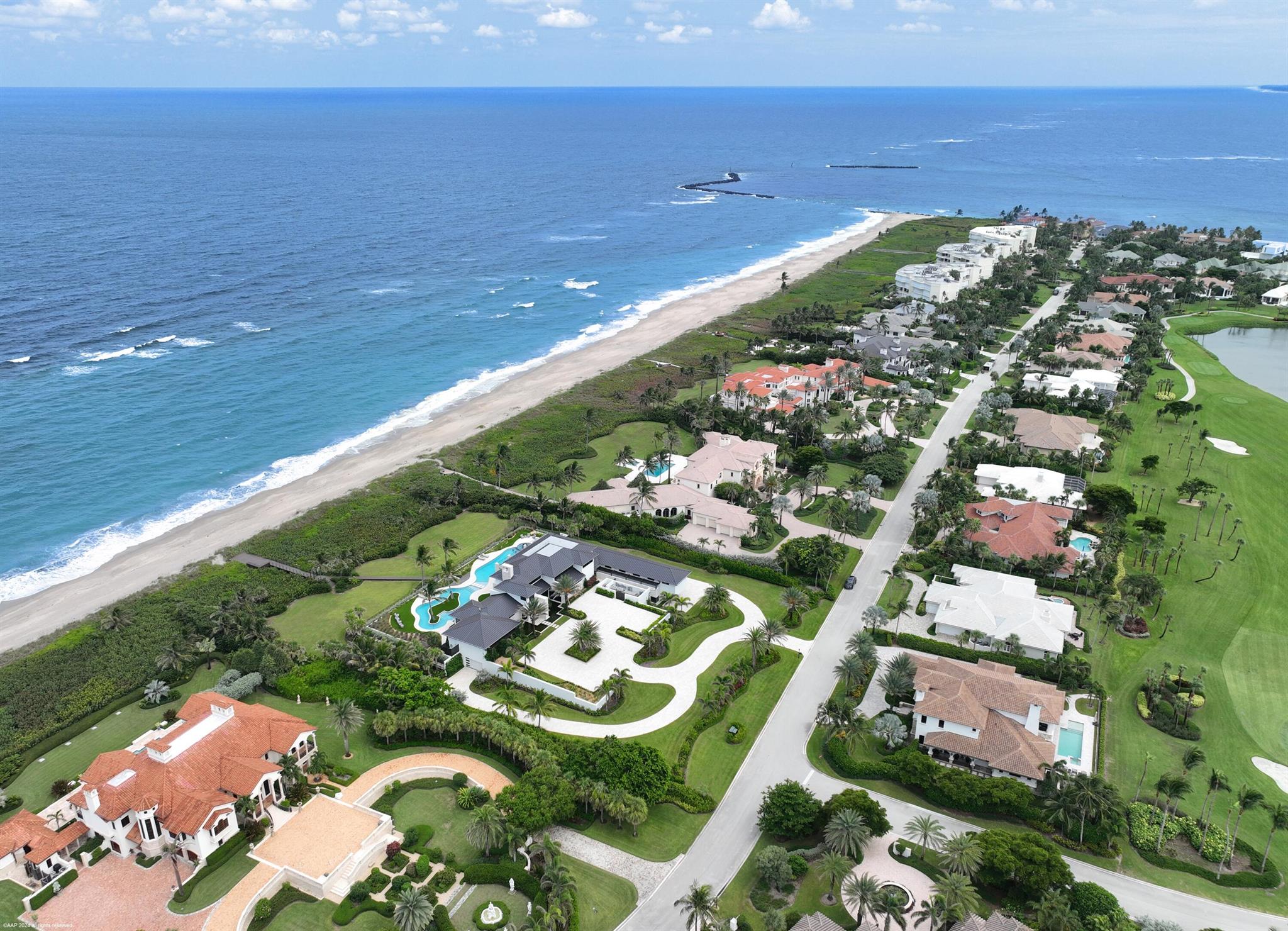 BITCOIN (BTC), ETHEREUM (ETH), TETHER (USDT) PURCHASE ACCEPTED. Welcome to 3016 SE Dune Drive in Sailfish Point, one of Florida's premier, private golf communities. This beautifully designed, contemporary sits on 2+ acres with almost 300' of direct ocean frontage. The high elevation provides unobstructed views of the warm, turquoise waters of the Atlantic's gulf stream. Sailfish Point, is minutes away from downtown Stuart and Witham Field, a public-use airport, includes a recently renovated 18-hole Jack Nicklaus designed golf course with no tee times and a state-of-the-art practice facility, Olympic sized pool, 8 hydro grid tennis courts plus pickle ball. The club marina has a 110' slip available for the Buyer. The fitness center offers personal training and classes at different levels.