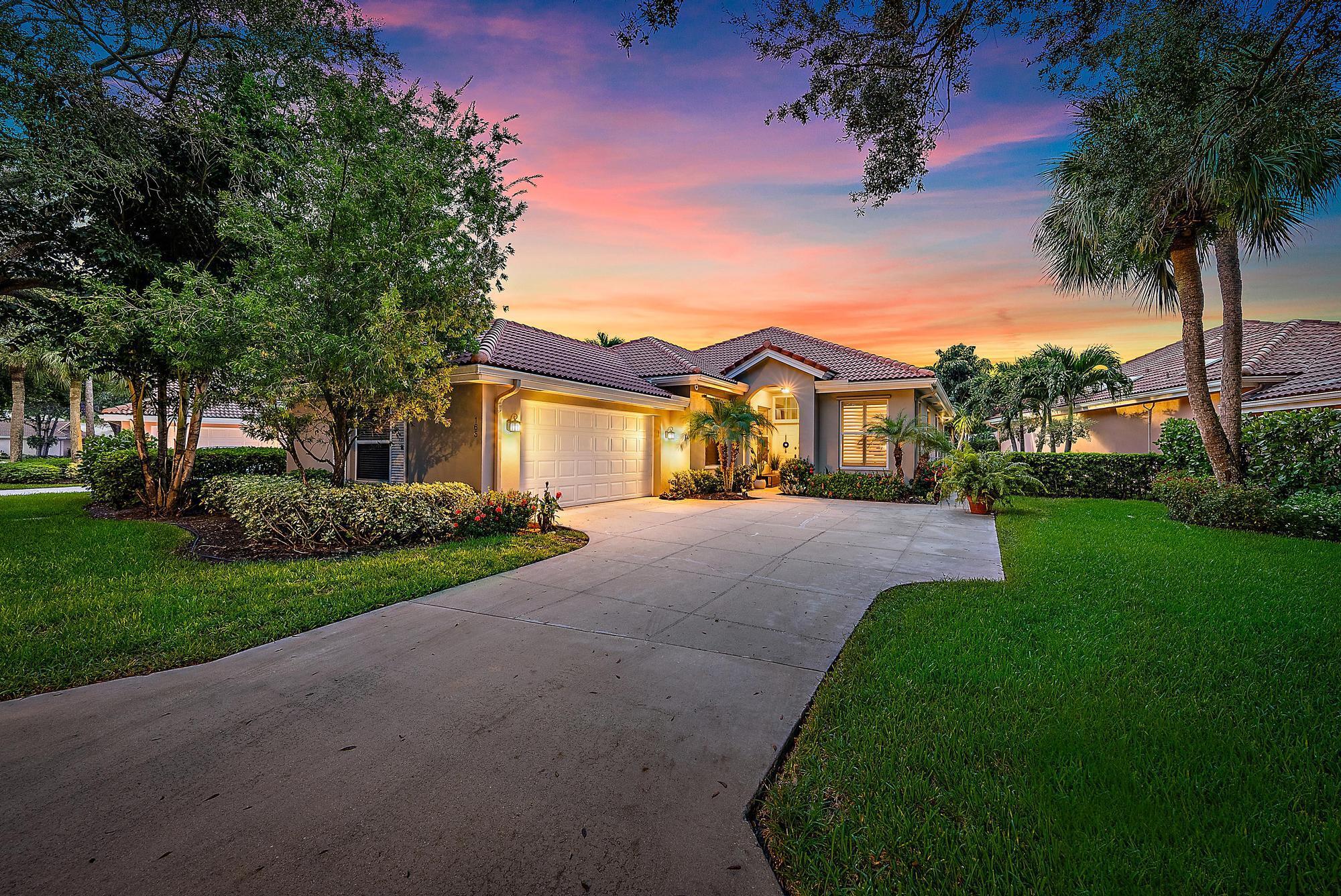 Nestled in the heart of Jupiter, this exquisite Divosta home is perfectly positioned on a beautiful lakefront lot. This expansive home offers 3 spacious bedrooms and 2 luxurious bathrooms, all within 1,975 square feet of thoughtfully designed living space. Upon entering, the bright and open layout greets you with modern vinyl flooring throughout and tile in the bathrooms. The home has been thoughtfully updated to feature smooth ceilings, providing a sleek, modern look, while plumbing and electrical systems have also been upgraded for added convenience.The open-concept kitchen is perfect for both everyday living and entertaining. It seamlessly connects to the family, living, and dining areas, creating a harmonious flow.