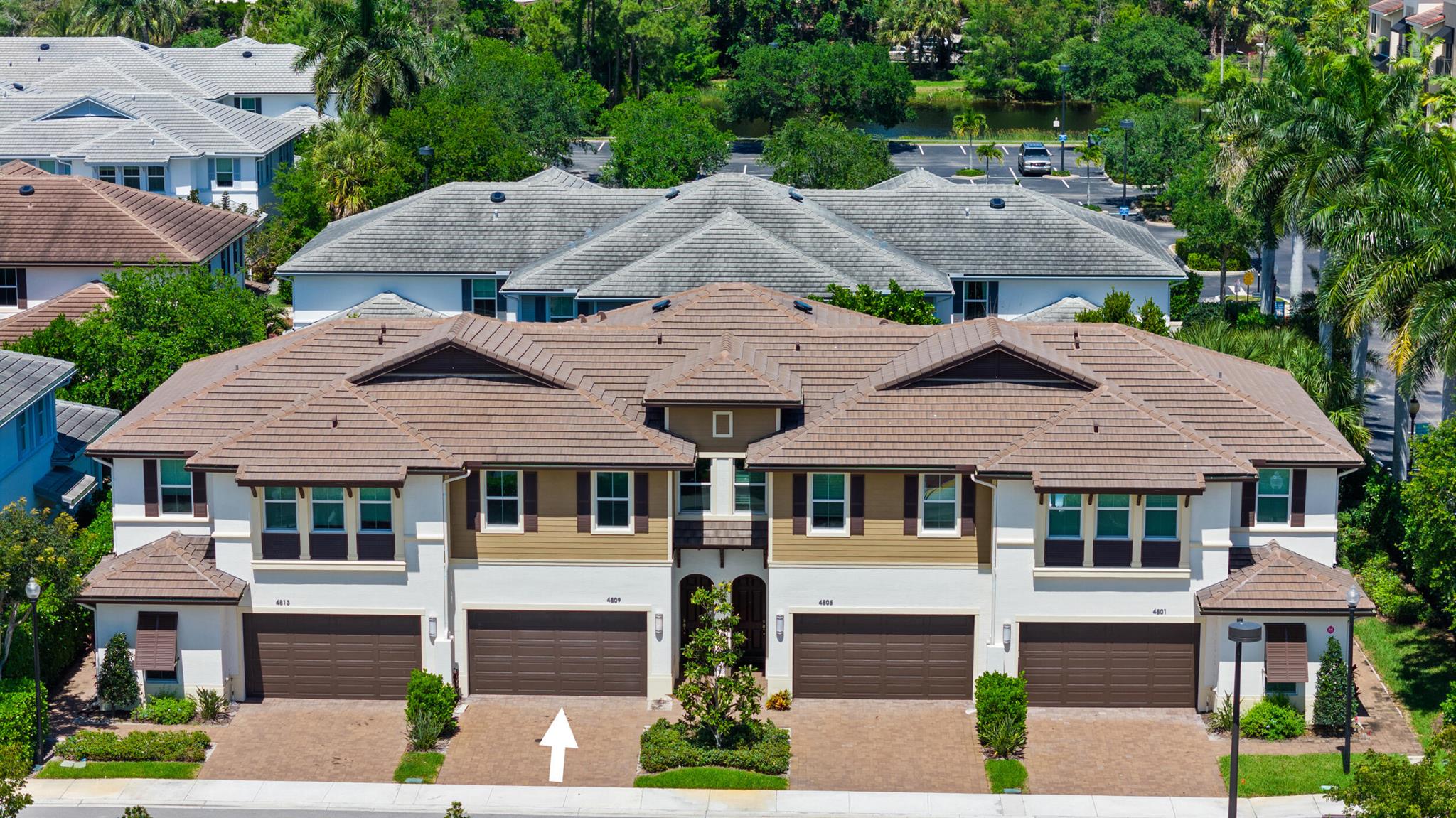 **SELLER OFFERING $10,000 CREDIT TO BUYER WITH EXECUTED CONTRACT BY JAN 1, 2025, AND CLOSING BY FEB 1, 2025.** Welcome to the pinnacle of modern living in the heart of Palm Beach Gardens. This barely lived-in, 2022-built townhome offers a rare opportunity to own a pristine, smoke-free, pet-free, and kid-free residence in the coveted Pointe Midtown community. The sellers are eager to move, making this an ideal chance to secure a home that provides much more space, a private garage, and significantly lower HOA fees than the condos in Pointe Midtown.From the moment you step inside, you'll be greeted by the refined elegance of this meticulously crafted townhome. it the focal point of the home.Unwind in style as you step through the sliding glass doors onto your private patio, where tranquil moments await amidst lush surroundings. Upstairs, three generous bedrooms beckon, each adorned with walk-in closets. 

The primary suite is a true retreat, boasting an expansive walk-in closet complete with shelving units for optimal organization and a luxurious bathroom. For added versatility, a cozy loft awaits upstairs, offering the perfect space for a home office, serene reading nook, or a gaming area. Convenience is key with a two-car attached garage featuring epoxy flooring. 

Beyond the confines of your elegant abode lies a vibrant community teeming with amenities. Enjoy close proximity to a plethora of shops, restaurants, and entertainment options, including the nearby Fresh Market and Publix. Plus, with the Palm Beach Tennis and Pickleball Center just a short stroll away, recreational opportunities abound for residents of all ages.

With its prime location between I-95 and the Florida Turnpike, commuting is a breeze, allowing you to explore all that Palm Beach Gardens has to offer with ease while still being minutes from Jupiter's beautiful beaches. Don't miss the chance to experience the pinnacle of luxury living at Pointe Midtown. Schedule your private viewing today and prepare to embark on a lifestyle of unparalleled indulgence.