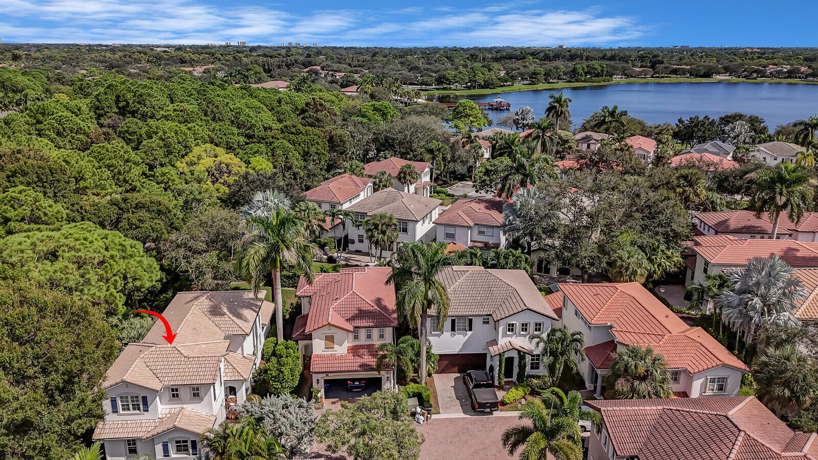 Located in the heart of Palm BeachGardens Evergreen  is just minutes from the Ocean and Intercostal Waterways. This two-story home with 3 bedrooms and 2 1/2 bathrooms awaits your for personal touches. Situated on a cul-de-sac offering wooded and landscaped for privacy and one of the largest backyards in the Kenwood forest area. Just  steps from fantastic community clubhouse and pool with lake views and pool side dining and bar. is situated in Palm Beach County and renowned for its picturesque coastline, beautiful beaches, and a vibrant cultural scene. The town is home to various parks, nature reserves, and recreational opportunities. With a relaxed yet sophisticated atmosphere, Palm Beach Garden attracts residents and visitors seeking a blend of upscale living and outdoor activities