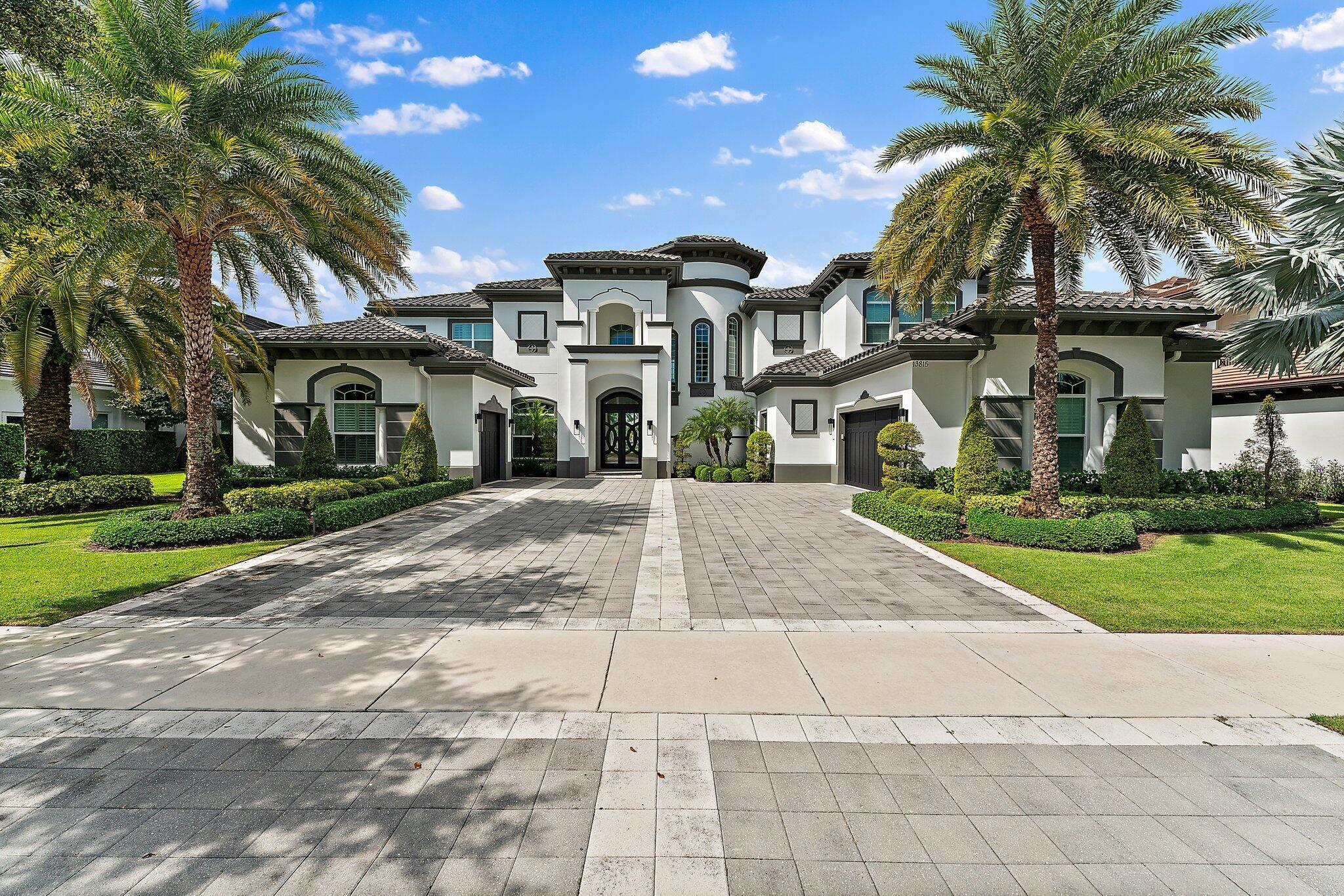 A Boater's Paradise! Fantastic custom-built luxury home in exclusive gated community of Frenchman's Harbor. With over 100' of direct intracoastal water frontage, this home has a dock that can accommodate up to a 70' boat and a new 4 jet ski lift and platform. Interior updates done Summer 2024. The backyard was completely renovated in Nov 2023 with a brand-new pool, Jacuzzi, and fire pit. New outdoor deck and lush landscaping, this backyard is perfect for entertaining. No detail was overlooked in this modern, luxury home. 7 full bedrooms, 7 full bathrooms, 2-1/2 baths, a private elevator, heated lanai, outdoor kitchen, and 3-car air-conditioned garage.