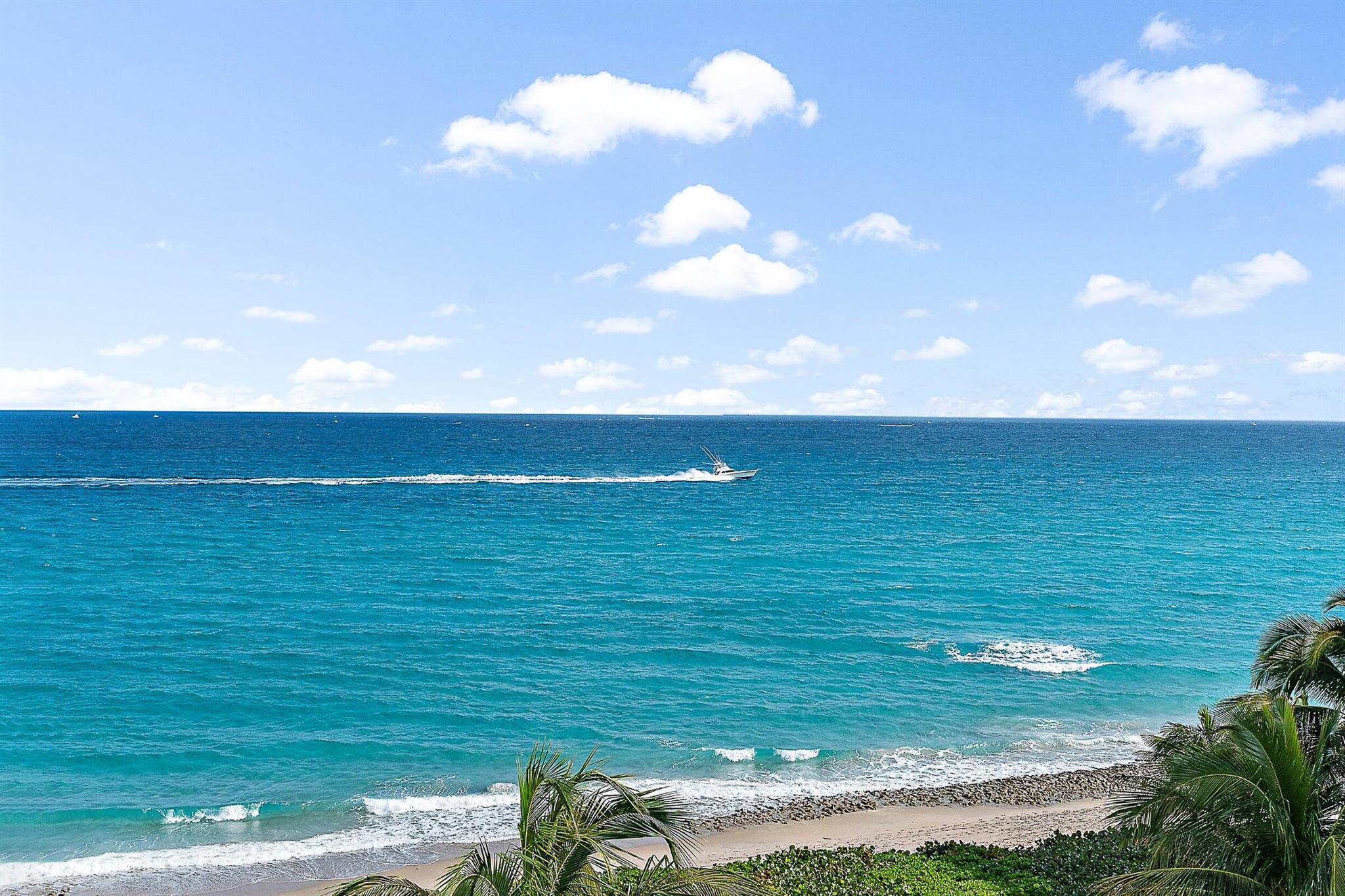 Rarely offered 3-bedroom, 3-bath residence with unobstructed ocean and Intracoastal views from all three of your expansive balconies, just perfect for enjoying all that this direct oceanfront lifestyle has to offer! Located in a boutique-like building with only 51 residences, Beach Front offers exclusivity and privacy for the most discriminating buyer. With only 3 residence per floor the elevator takes you to your own private foyer leading directly into your apartment to enjoy the renovated kitchen featuring custom NEFF kitchen cabinets, quartzite counter tops in both kitchen and bath, soft close cabinets & drawers outfitted with high end appliances including Wolf, Sun-Zero and Bosch, Perlick wine cooler, Miele coffee system, and so much more!  Additional features include marble flooring throughout, impact glass windows and doors, custom cabinetry and custom built-in closets w/ his and hers in the primary suite, electric shades, Italian faucets, 2021 hot water heater with recirculating pump, in-suite laundry room w/ 2023 Samsung washer and dryer, and two 2022 Bosch air conditioning units!  
Beach Front is a luxurious oceanfront boutique-like building with only 59 residences, offering exclusivity and privacy for the most discriminating buyer. Appropriately named for its beach front location Beachfront is a pet-friendly community with resident amenities that include lush tropical landscaping, oceanfront pool and spa, private beach access, BBQ shaded pavilion, social/meeting room, billiards, theater room, fitness center with state-of-the-art equipment and sauna, sun decks and under building garage parking.
Singer Island is conveniently located in Northern Palm Beach County and offers an abundance of local amenities including nearby shopping at the luxurious Gardens Mall and world-renowned Worth Avenue, golfing at the North Palm Beach Country Club, PGA National, Abacoa Golf Club, in addition to a plethora of water sports such as world-class snorkeling, scuba diving, sailing, jet-skiing, kayaking, paddle-boarding, and some of the best fishing in South Florida, all with easy access to Palm Beach International Airport!