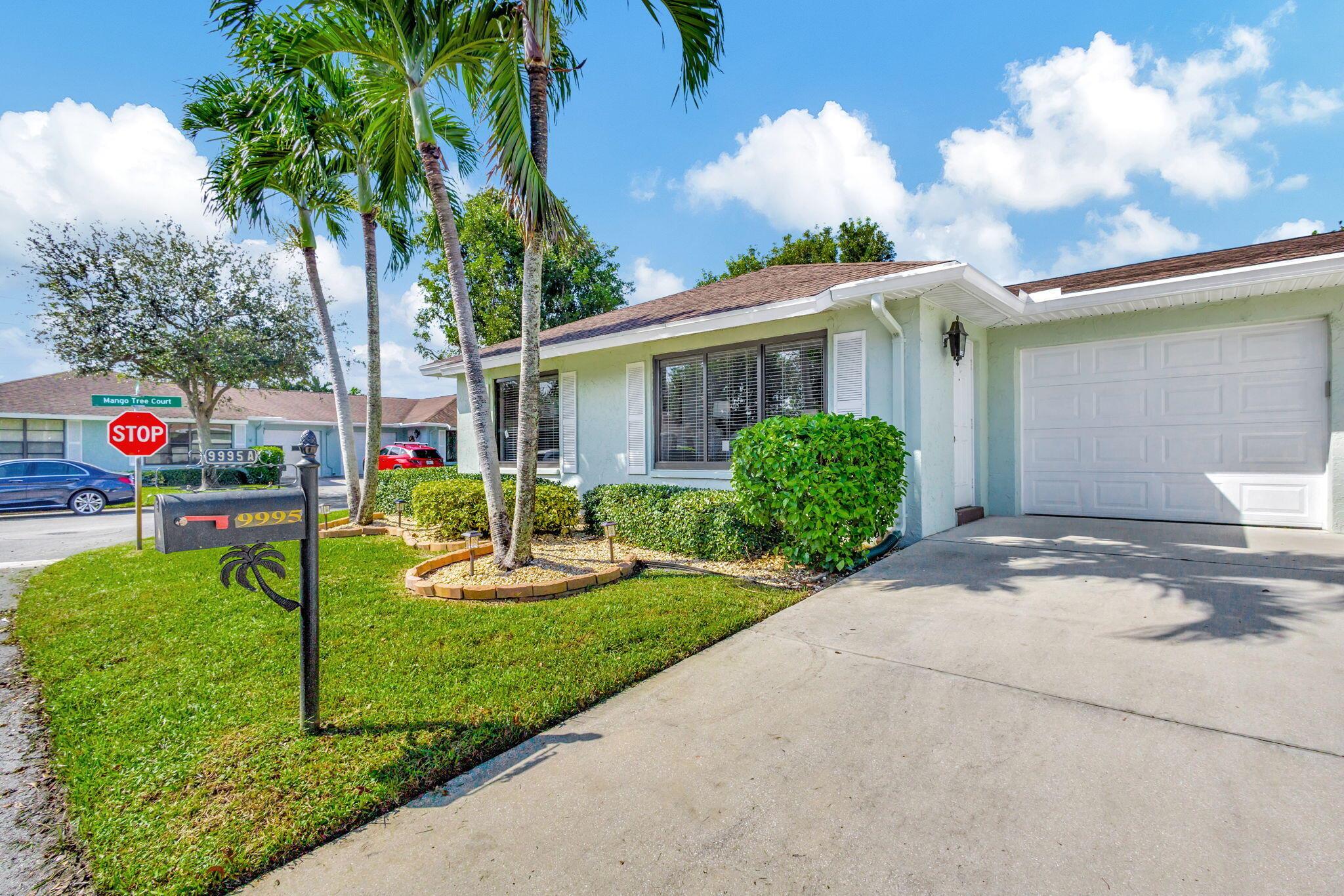 Welcome home to Bent Tree Villas East, an active adult community. This fully furnished villa is on a desirable corner lot. The kitchen is spacious and sunny, with newer stainless-steel appliances, granite countertops, plenty of cabinet space, and a washer/dryer just off the kitchen. This immaculate, move-in-ready residence boasts two spacious bedrooms with terrific closet space and loads of natural light. The enclosed porch has been incorporated into the footprint for additional living space. The paver patio off the back is perfect for a barbecue grill and space to sit and enjoy the pristine landscape. The villa has impact windows and doors. ADT Security & MyQ SmartHome Garage Door Opener. Community pool, billiards, game room, and library.