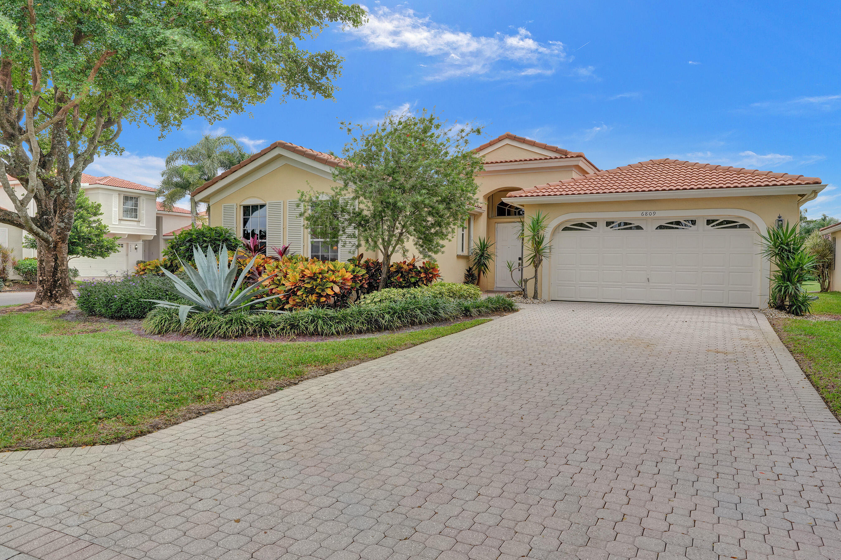 Fabulous Lakefront Pool Home with partial IMPACT windows in highly sought-after Tides at Newport Bay Club! Spacious 4Bed/3Bath home; open & airy floor plan, soaring ceilings, neutral tile & lots of natural light. Spectacular screened pool and patio with remote electronic hurricane screen.  HOA fee Includes: lawn service, 24hr manned gate, Sports Complex with modern amenities, 7 lighted, har-tru Tennis & 4 PICKLE-Ball courts, staffed Pro Shop, state-of the-art fitness center, yoga class, pool, sauna, basketball, new playground, wifi, cable, with many community parties & social activities. NO EQUITY/DUES. Minutes to Beach, Town Center Mall, Mizner Park, Downtown Boca & Delray. Walk to shops, restaurant, Star- Bucks. A-Rated Schools! Newport Bay-the  best place to Live, Work & Play!