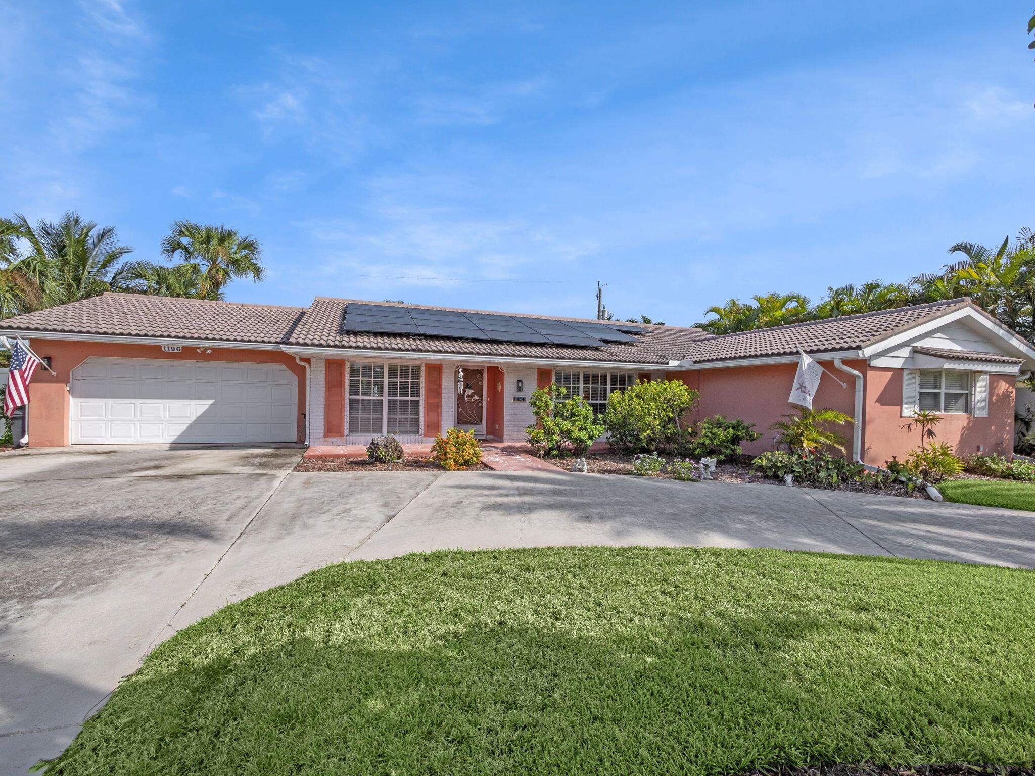 Welcome to this charming 3-bedroom, 2-bath home on beautiful Singer Island, FL. With its classic Florida decor, this home brings a touch of nostalgia, featuring timeless details that create a cozy, inviting atmosphere, reminiscent of a family beach house. This home has a separate den area and features a large dining room open to both the living room and the kitchen. The spacious layout includes a large porch, perfect for enjoying Florida's sunny weather, sipping morning coffee, or hosting family gatherings.Out back, you'll find an inground pool, an ideal spot for cooling off during warm afternoons or relaxing with friends. Situated just three blocks from the beach, this home offers the ultimate coastal lifestyle, with the ocean and sandy shores only minutes away. Plus, it's conveniently located near the Intracoastal Waterway, making it a haven for fishing enthusiasts and boaters alike.
Enjoy the best of island living with easy access to local amenities, waterfront activities, and the natural beauty of Singer Island. This is a unique opportunity to own a home in a quiet neighborhood with plenty of charm and endless possibilities!