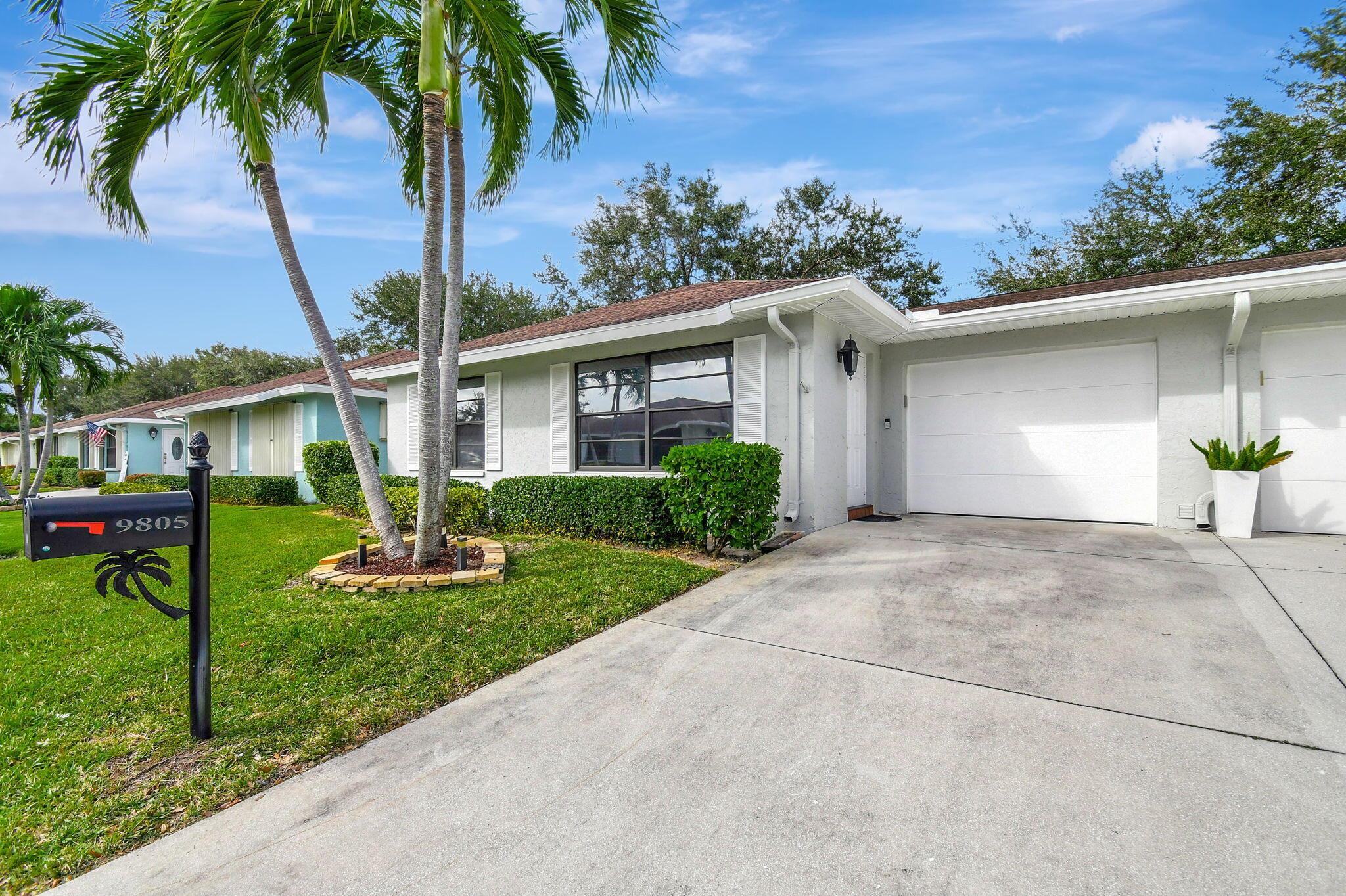 Discover this charming corner unit villa in Bent Tree East, featuring 2 bedrooms and 2 bathrooms. The open living and dining area is perfect for entertaining, filled with natural light. The spacious master bedroom offers ample closet space, providing a peaceful retreat. Enjoy your morning coffee in the Florida room or outdoor patio. Recent upgrades include popcorn ceiling removal, fresh paint, a new A/C (2020), and a hot water heater (2018). Association fees cover water, cable, Wi-Fi, lawn care, and exterior maintenance, allowing for a maintenance-free lifestyle. The active community boasts amenities such as a pool, bocce court, and billiards, perfect for socializing and recreation. This villa offers comfort, convenience, and a vibrant communitya''an ideal place to call home!