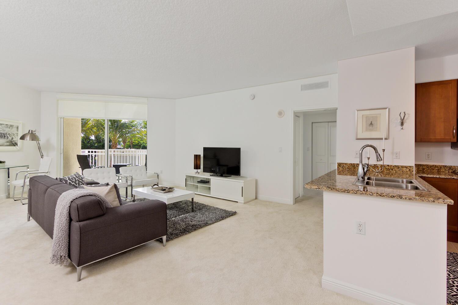 2/2 Plus a Den used as an office located in the desirable community of Boynton Beach . Community has it all including a shuttle back and forth from the beach! Pack the cooler and be on your way. Valet parking and concierge services available on site. Pool , Jacuzzi and Fitness center with sauna and Steam room and a club house to use.