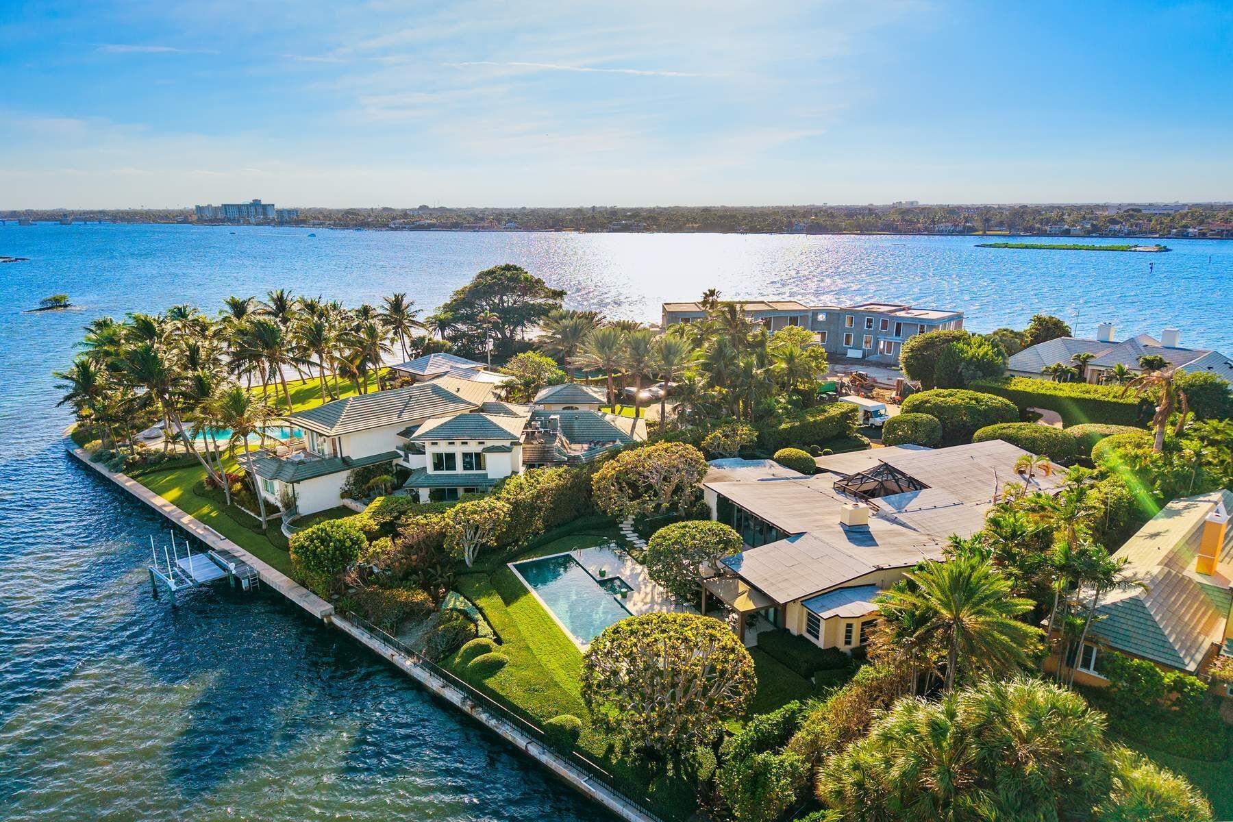 Bring your boat, build your dream. Nearly one-half acre looking over open water east to the estate section on the quiet south end of Everglades Island. Approval received for a large 614 sqft dock with two boat lifts. The property is the second from the southern tip of Everglades Island with easy access to deep water and spectacular long views down the Intracoastal. The current home is in excellent condition. It could easily be updated or enjoyed as is while a buyer makes plans to build something spectacular and new. A high-ceilinged living room runs length-wise along the east side of the house, bathed in light, with beautiful views to the water. This is a very special property, on the market for the first time in almost 50 years.