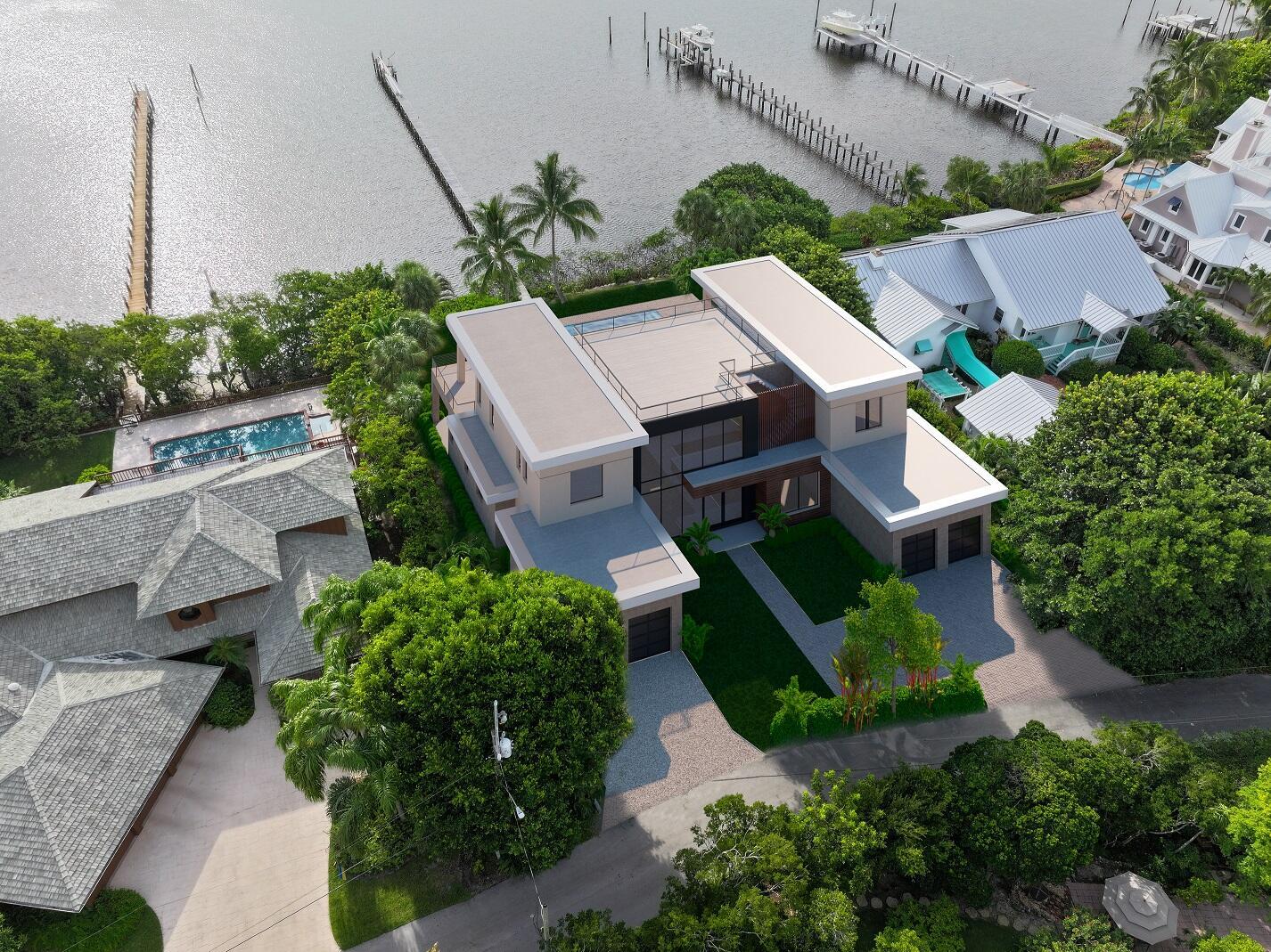 Magnificent Waterfront Estate on Hypoluxo Island by Farrell Building Company. Introducing an extraordinary opportunity to own one of the most prestigious homes ever to grace Hypoluxo Island. This exceptional waterfront estate, currently under construction by Farrell Building Company--one of the nation's most renowned ultra luxury builders--promises to redefine luxury living in South Florida. Set on a sprawling half-acre with 120 feet of direct water frontage, this masterpiece will offer unparalleled views of the pristine waterways and some of the finest estates in the world, including the coveted Manalapan Oceanfront Estate. Spanning over 7,800 square feet, this estate will feature 10-foot ceilings on both floors, creating a sense of grandeur and openness throughout the home. With seven expansive bedrooms and eight beautifully appointed bathrooms, the residence is designed to provide both luxury and functionality for the modern lifestyle.

Farrell Building Company brings their signature touch of parallel luxury living to Hypoluxo Island, blending timeless design with cutting-edge technology and impeccable craftsmanship. From the state-of-the-art gourmet kitchen to the expansive outdoor living areas, every detail is meticulously crafted to elevate the living experience. The estate will also feature a spacious garage, perfect for housing multiple vehicles and watercraft.
This waterfront sanctuary will offer direct access to some of the finest boating waters in South Florida, ideal for yachting and water recreation. Set to be completed in August 2025, this estate is poised to become one of the most remarkable properties ever built on the Island.
Do not miss the chance to claim your place in one of the most sought-after locations in South Florida&#x14;this is a rare opportunity to own a true masterpiece of luxury living.