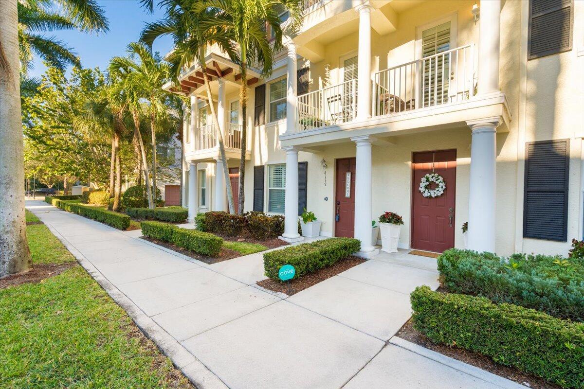 Welcome to your dream home! This stunning 3-bedroom, 2-full bath, and 2-half bath townhouse is located in the vibrant heart of Jupiter, Florida. Perfectly suited for families, professionals, or entrepreneurs, this unique three-story property combines residential comfort with commercial potential. The bottom floor offers a flexible space that can be used as a home office, boutique, or studio, making it ideal for those seeking a live-work lifestyle. The second and third floors are designed for modern living, featuring spacious bedrooms, a contemporary kitchen, and open living areas that provide both style and comfort. A 2-car garage adds convenience, along with additional parking for guests.The location is unbeatable, surrounded by a variety of amenities to suit every lifestyle. Recreat