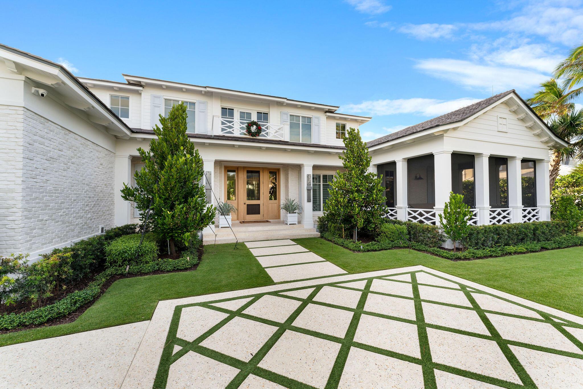 This amazing house overlooks the 15th and 16th fairways. Walk to the beach and Beach Club. Private pool and patio are on pilings and a slab elevation of 9.5&#8242; above sea level. Concrete construction on the first and second floor. All interior walls are insulated. Icynene roof insulation, All natural stones in the kitchen and bathrooms. Other features include: Control4 system for lighting, shades and a/v - downstairs, Air conditioned garage, garage ceiling 13 feet to accommodate car lift. Three tankless gas water heaters. Whole house water filtrations system, Heated European knife edge pool. Fire bowls in the backyard with outdoor fireplace. Built-in gas grill with double burner, refrigerator drawers on second floor, two dishwashers, two washers and dryers, motorized screens on porches.