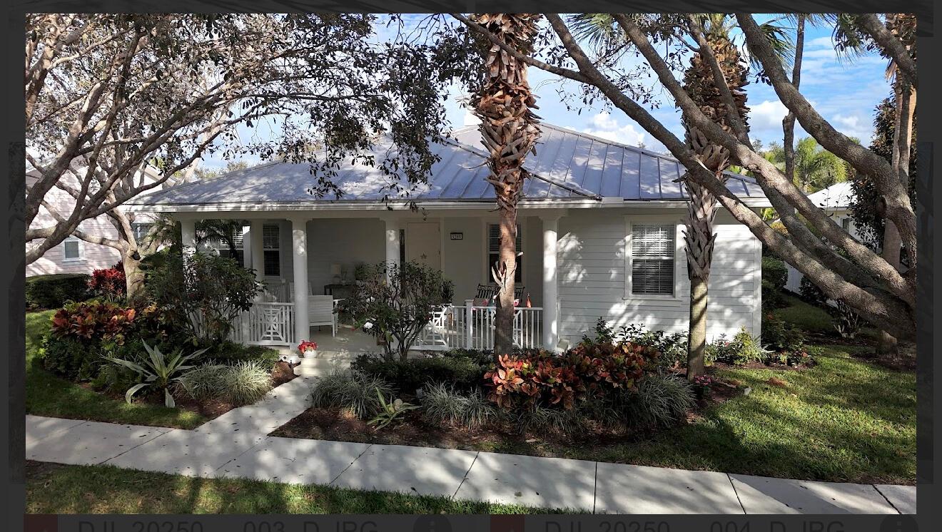Stunning Key West Style pool home in the heart of Abacoa! This is a beautifully maintained Sandpiper model, has a well designed open floor plan.  Upgraded kitchen cabinets with granite countertops and breakfast bar, a bright and cheery dining area. Tastefully appointed master suite includes a large walk in closet, a sizable master bath with soaking tub and separate shower. The pleasing guest suite also includes a large closet and adjacent bath, the versatile optional 3rd bedroom or Study great for guest.  Enjoy sunny Florida days with your expansive front porch, great for morning coffee or be entertained in your exquisite screened in Florida room and adjacent heated, pool and hot tub. Mallory Creek community offers walking paths, 2 pools, play yards and close to golf courses, and shopping