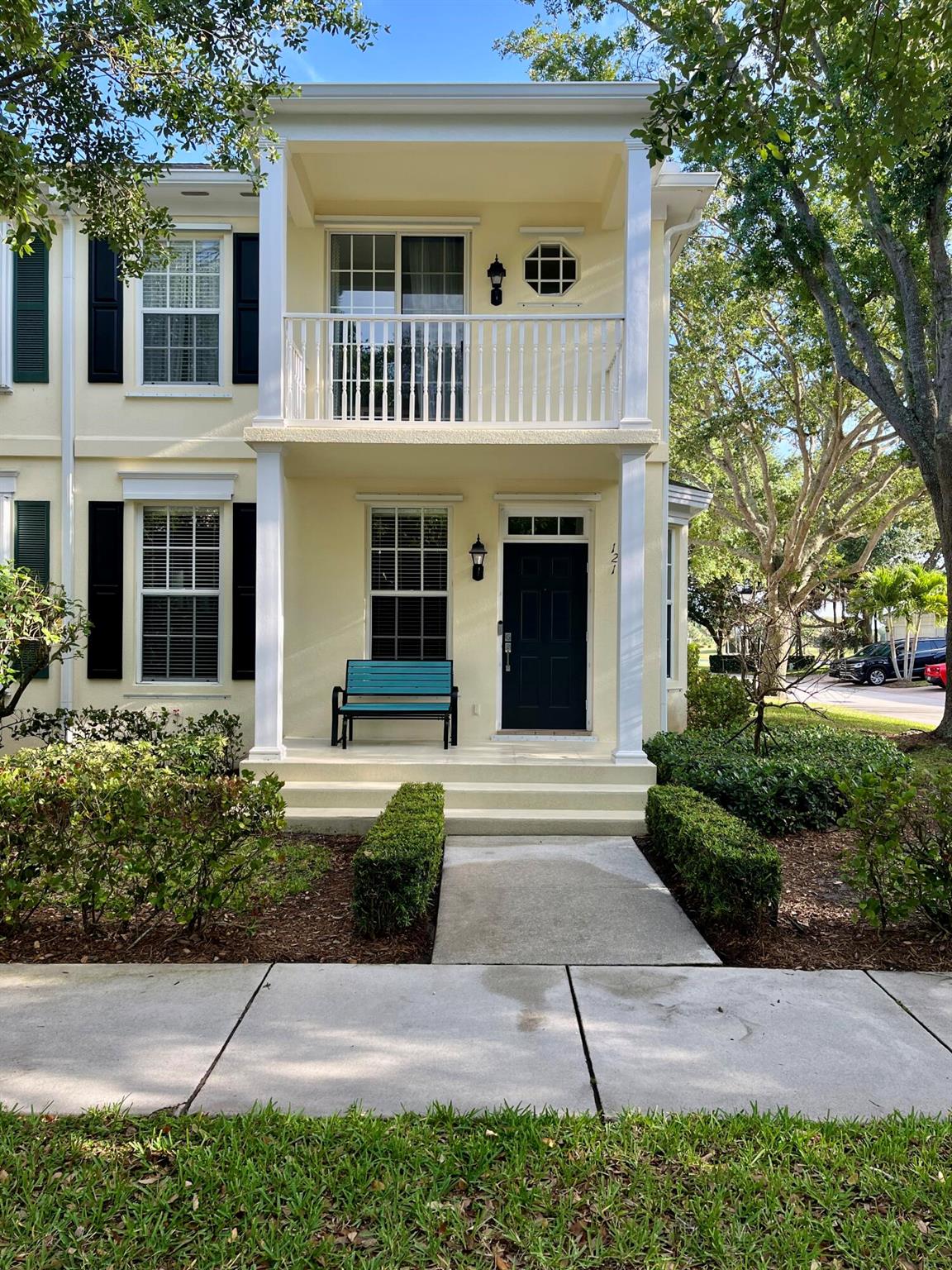 Discover Your Dream Home in Abacoa! Step into this immaculate 3BR/2.5BA end-unit townhome in the desirable Abacoa community, perfectly situated just steps from the 7th green of the Abacoa Golf Course. With a bright, open floor plan and a charming bay window, this home exudes warmth and style.The spacious primary suite is a true retreat, featuring a private balcony, two large closets, and a luxurious ensuite bathroom. Recent updates include a new AC (2023), roof (2021), water heater (2019), and modern kitchen appliances (2020), ensuring peace of mind and move-in readiness. Abacoa offers exceptional amenities, including a pool, tennis courts, and golf, making it a fantastic place to call home.Just minutes away from dining,