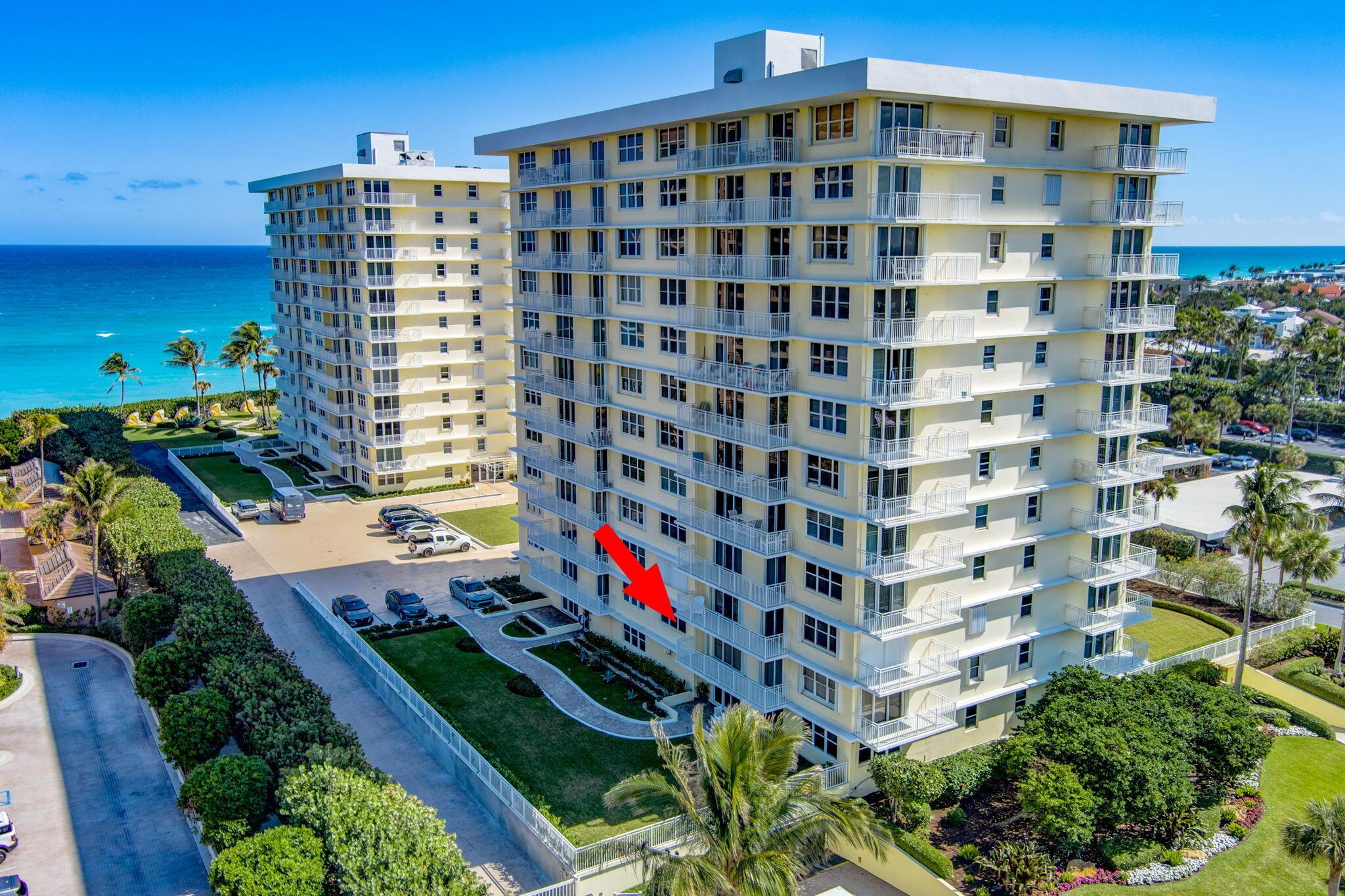 PRICED TO SELL! BEST VALUE ON THE BEACH!Don't miss this incredible opportunity to own a spacious NW corner unit in Brigadoon, a direct oceanfront condo in the heart of Juno Beach. This spacious second-floor residence offers huge bedrooms, abundant natural light, and wraparound balconies showcasing both ocean sunrises and evening sunsets.Meticulously maintained, this unit is move-in ready or can be reimagined to suit your vision. Brigadoon's premier amenities include gated garage parking, a stunning oceanside pool, a private beach entrance, a fitness center, a clubhouse, and professional on-site management.Live steps from the sand in one of Juno Beach's most desirable communities!